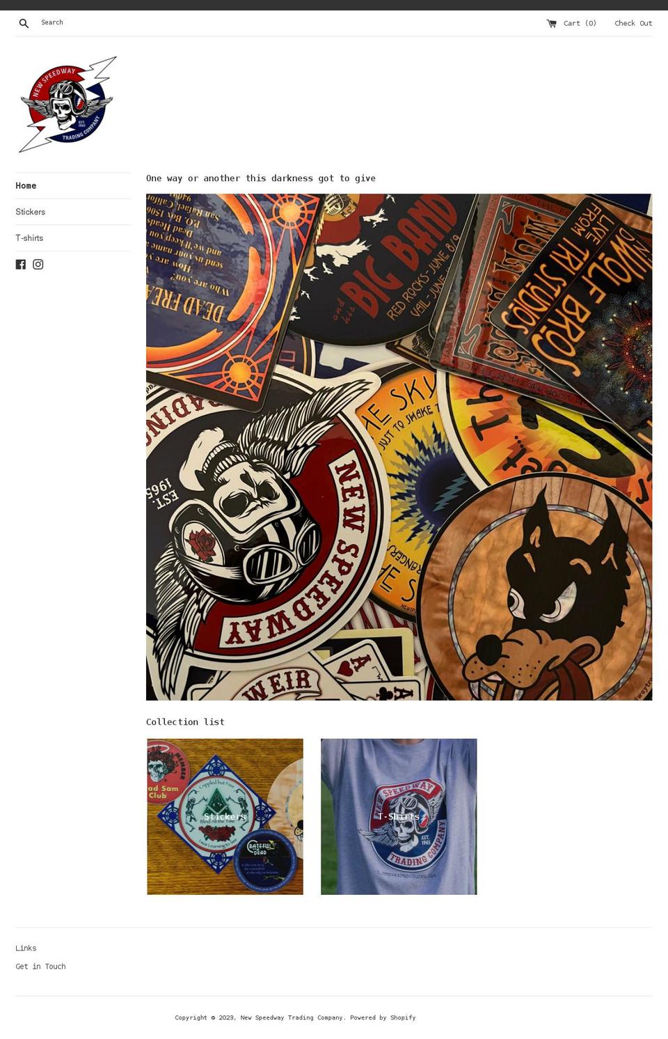 newspeedwaytrading.com shopify website screenshot