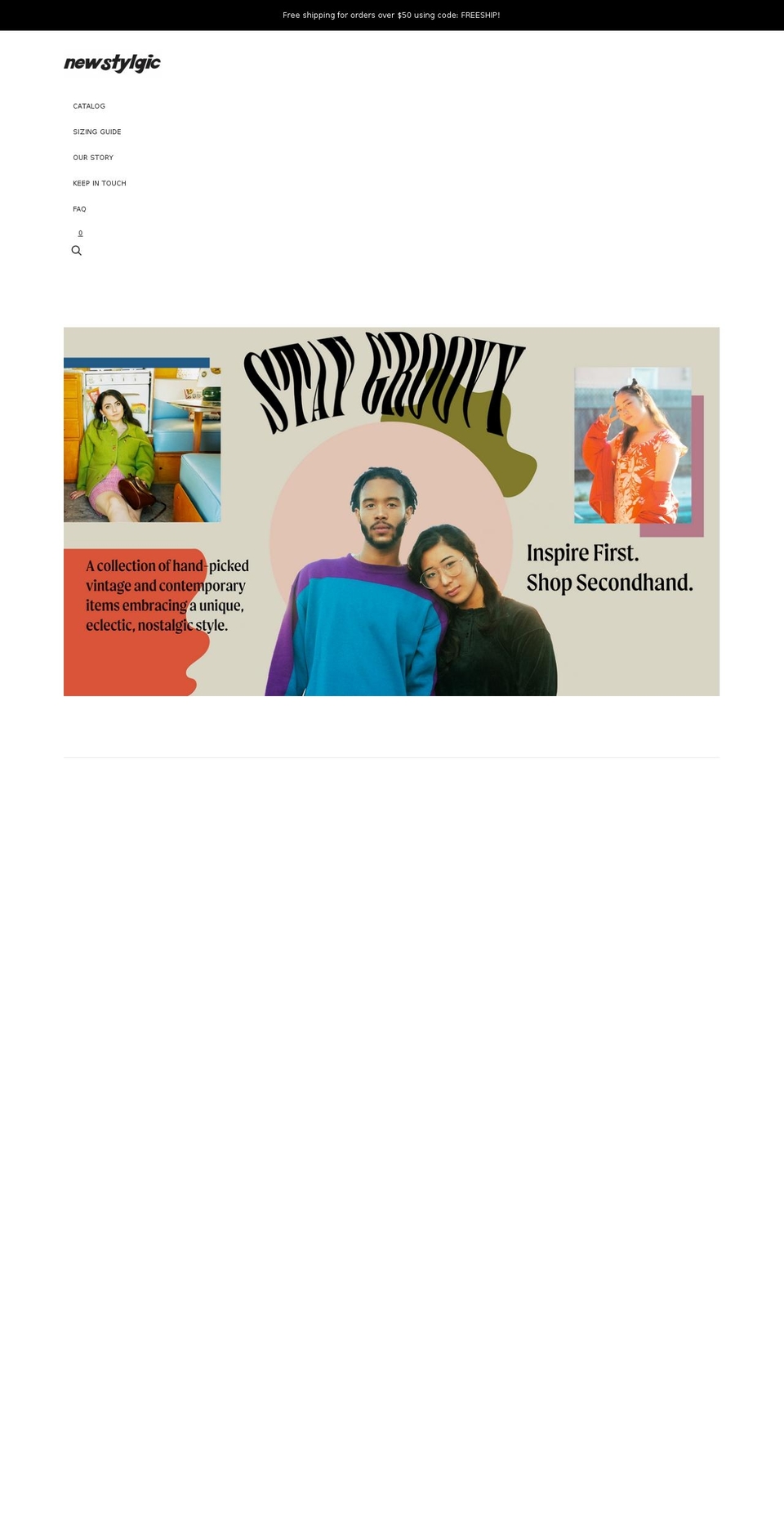newstylgic.com shopify website screenshot