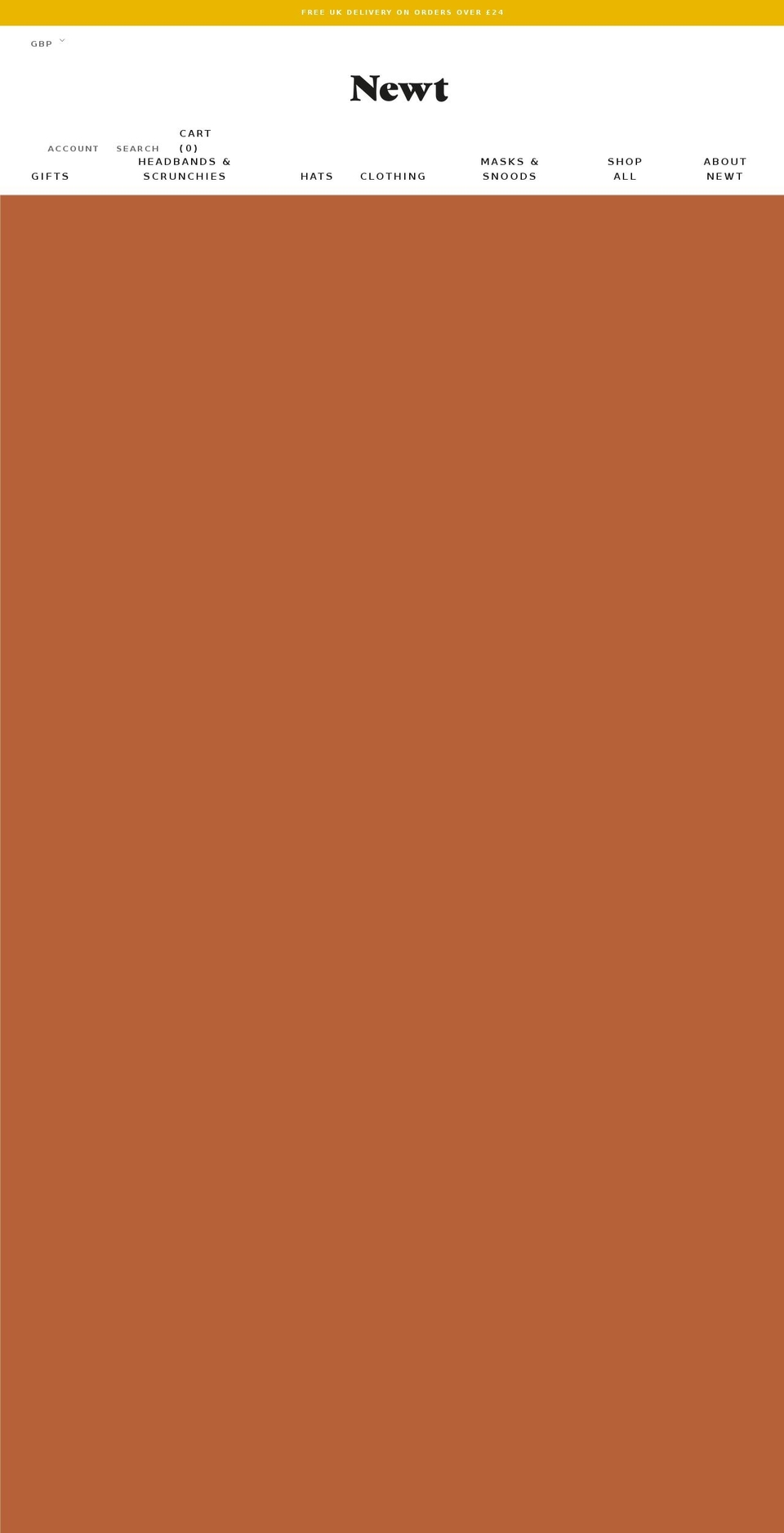 newtlondon.com shopify website screenshot