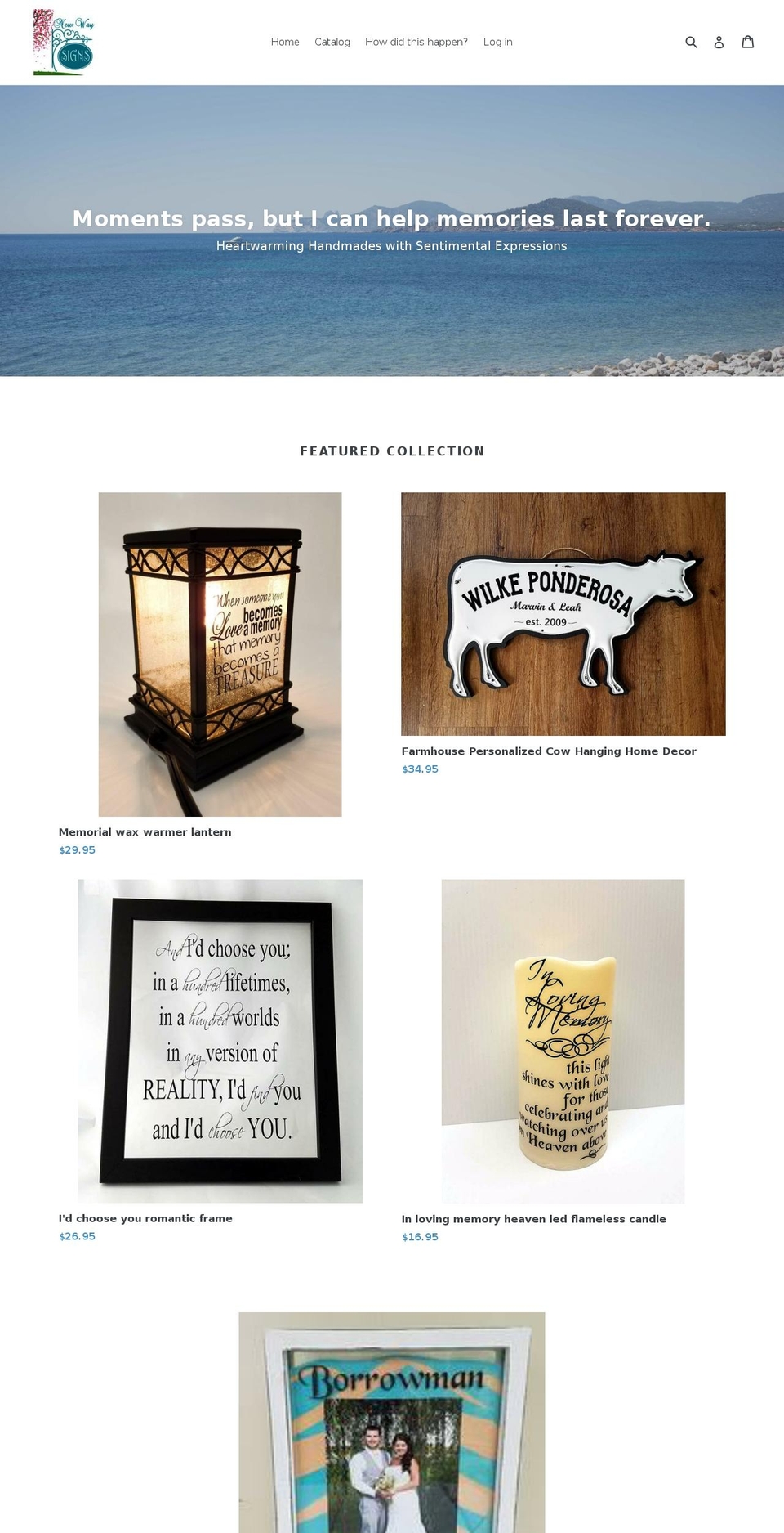 newwaysigns.com — Shopify storefront screenshot