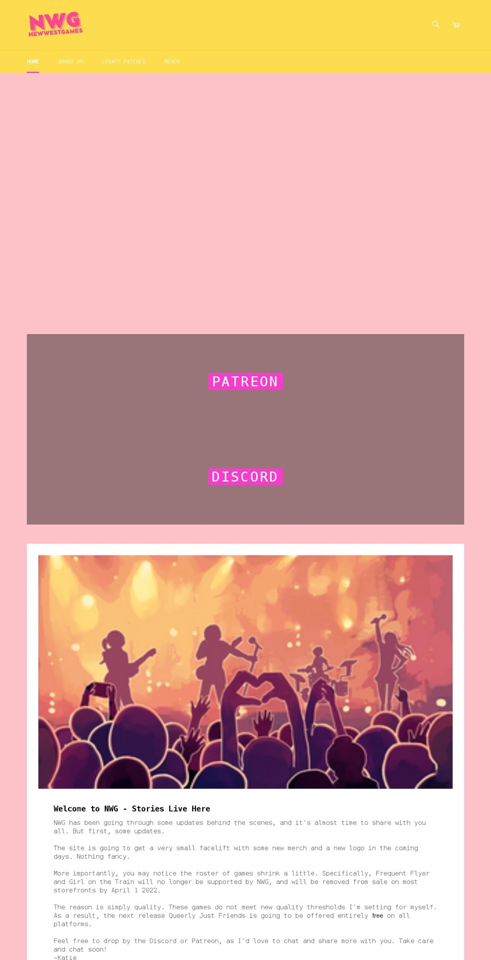 newwestgames.com shopify website screenshot