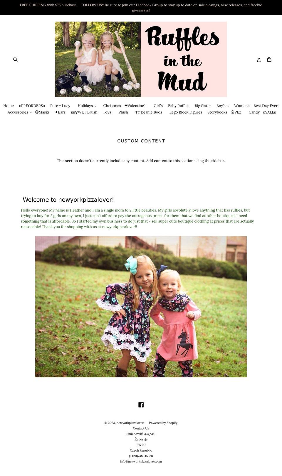 newyorkpizzalover.com shopify website screenshot