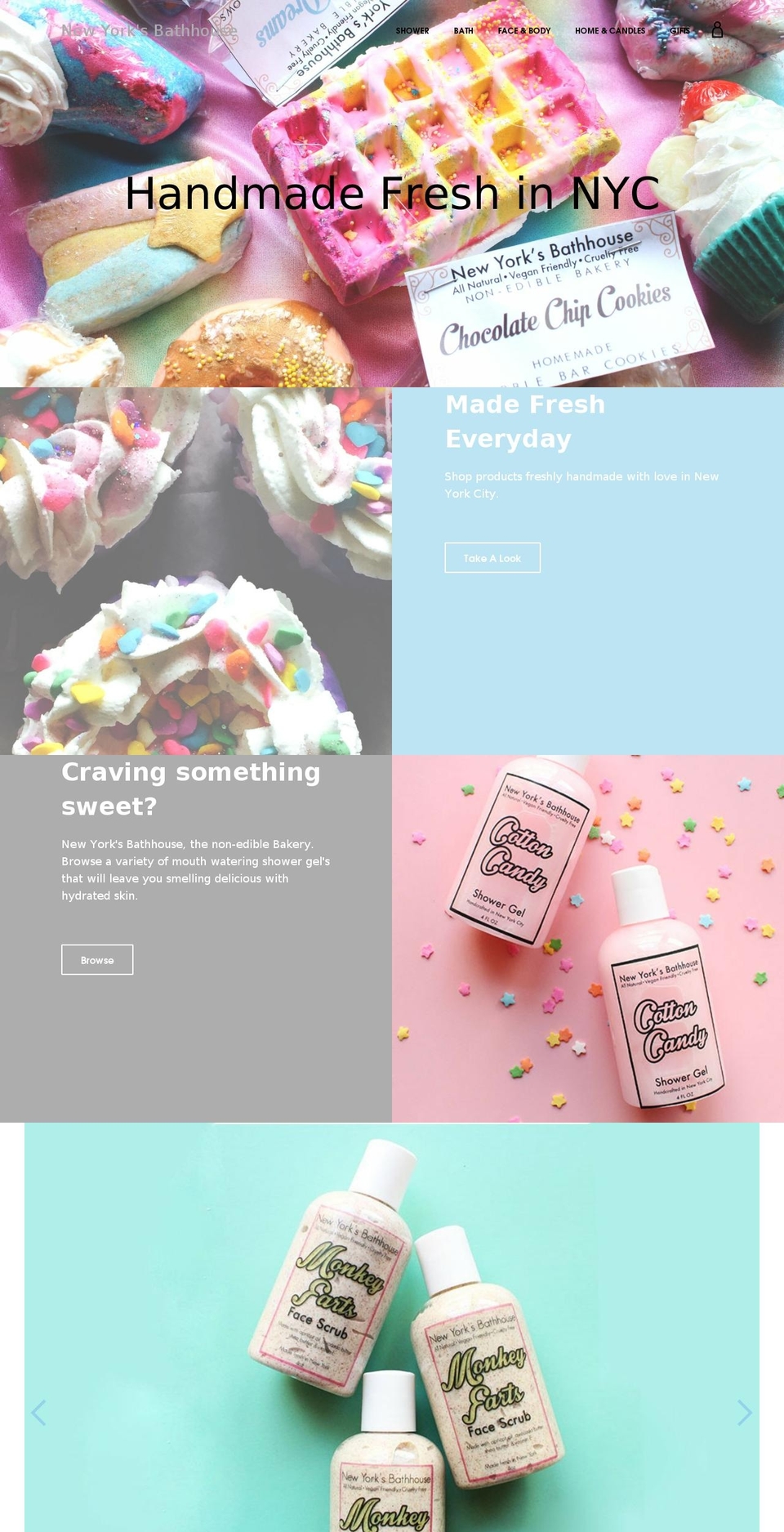 newyorksbathhouse.com shopify website screenshot