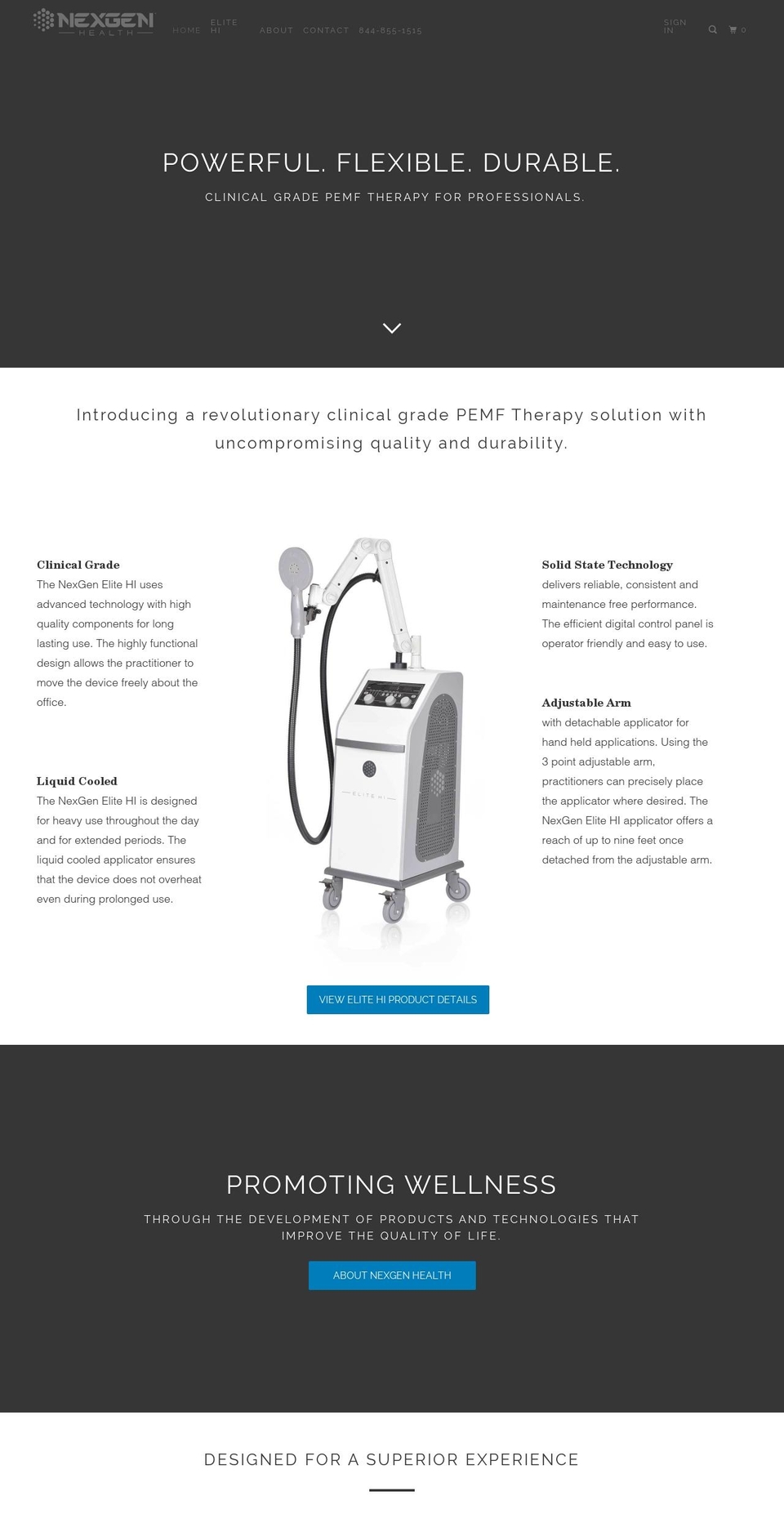 nexgenhealth.com — Shopify storefront screenshot