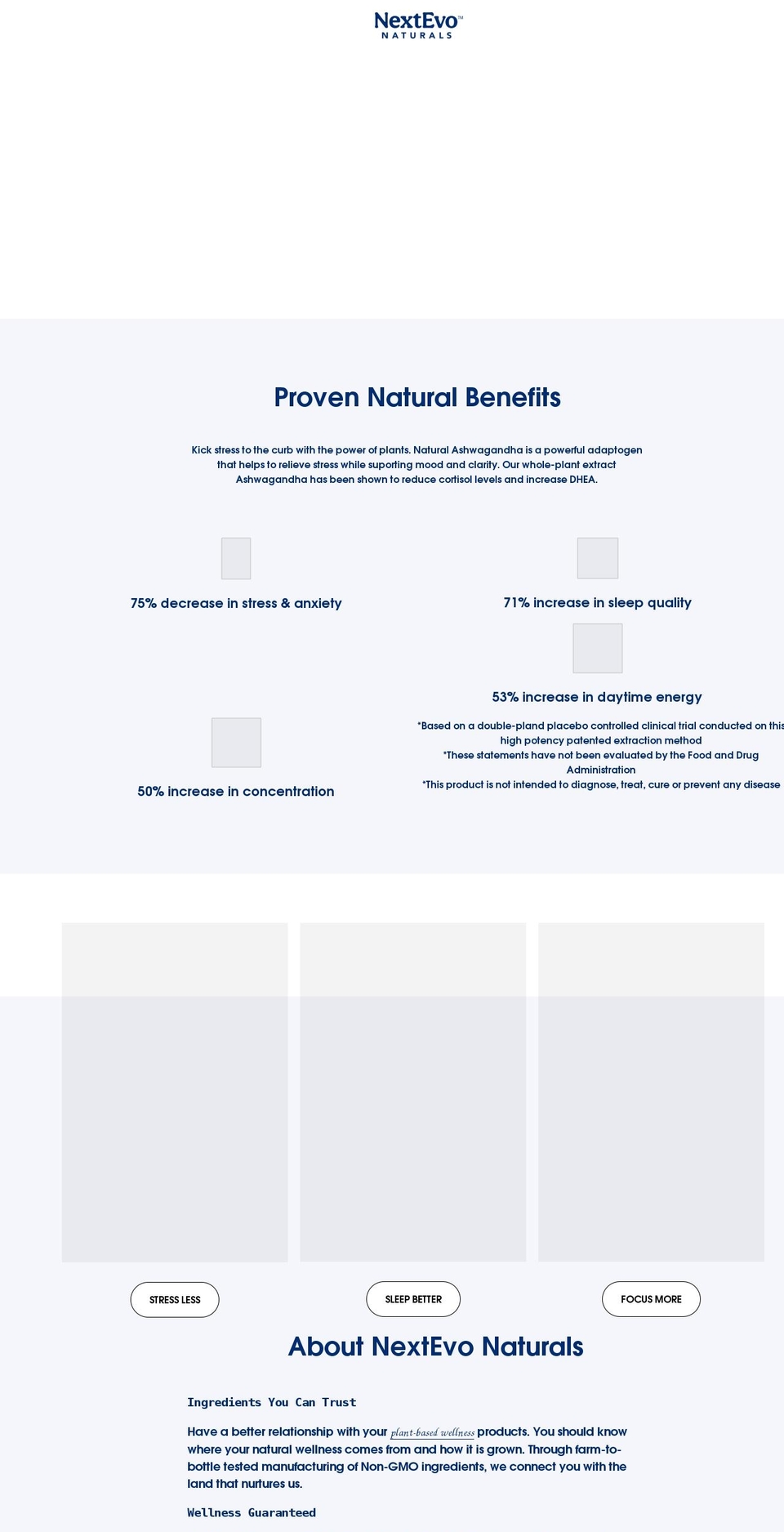 nextevo.net shopify website screenshot