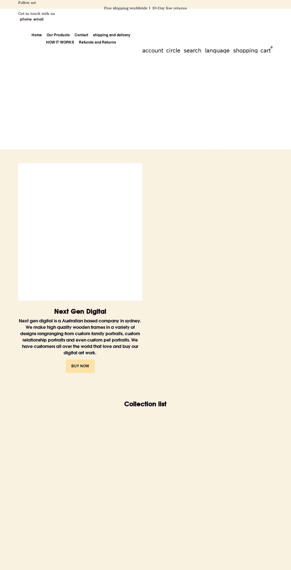nextgendigital.com.au shopify website screenshot