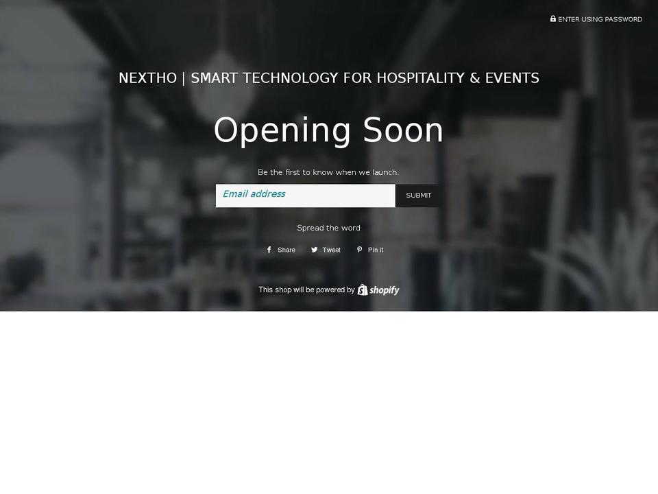 nextho.com — Shopify storefront screenshot