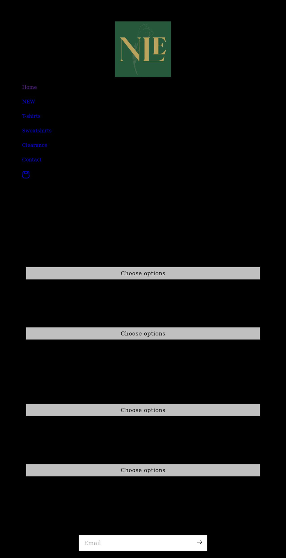 nextlevelembroidery.com shopify website screenshot