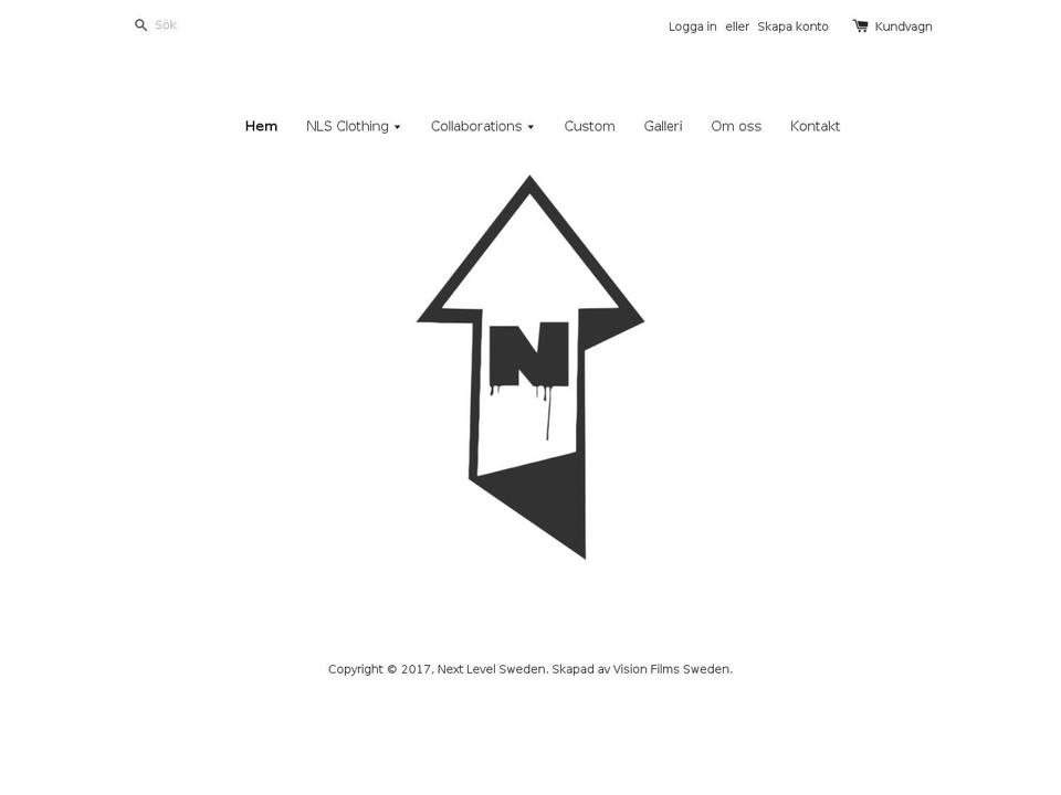 nextlevelsweden.com shopify website screenshot