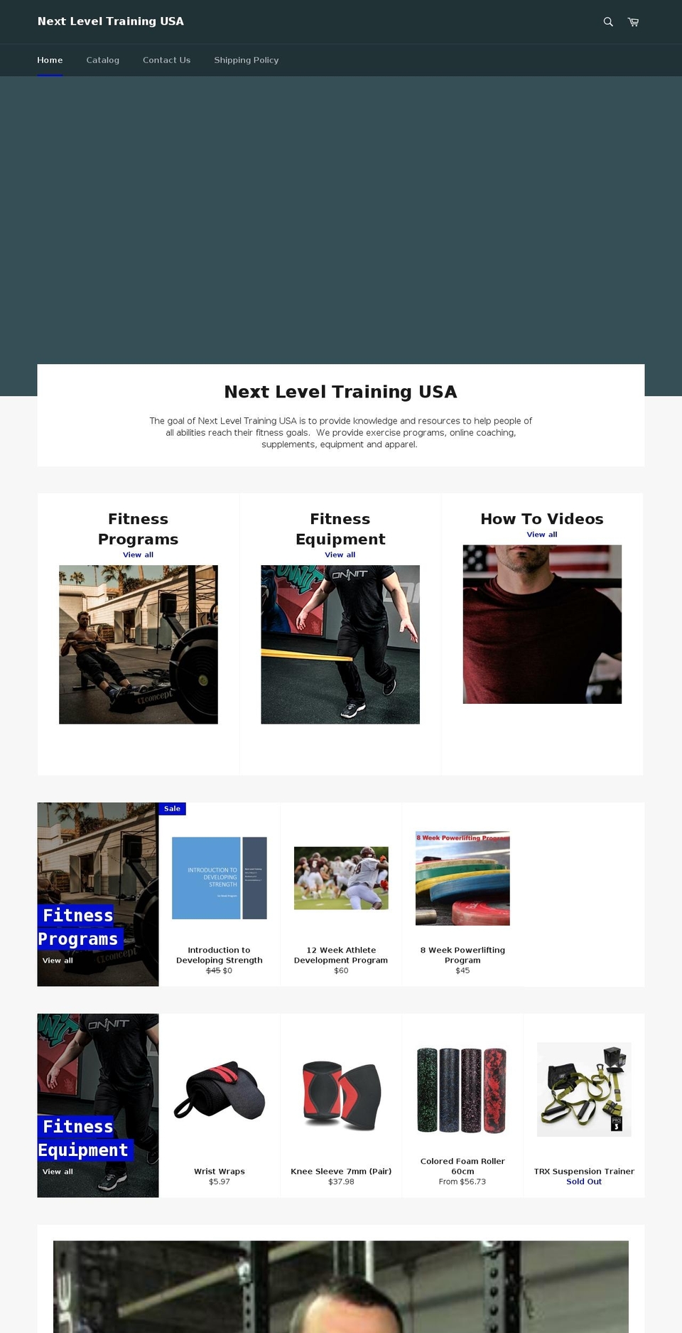 359_Degrees_Group_Customised_Theme Shopify theme site example nextleveltrainingllc.com