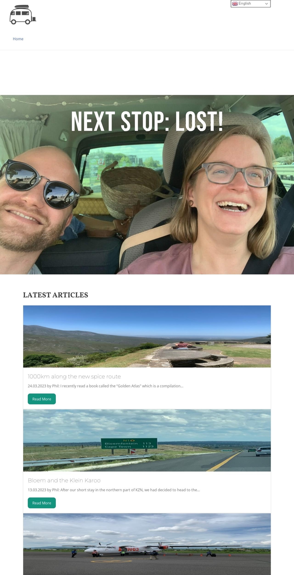 nextstoplost.com — Shopify storefront screenshot