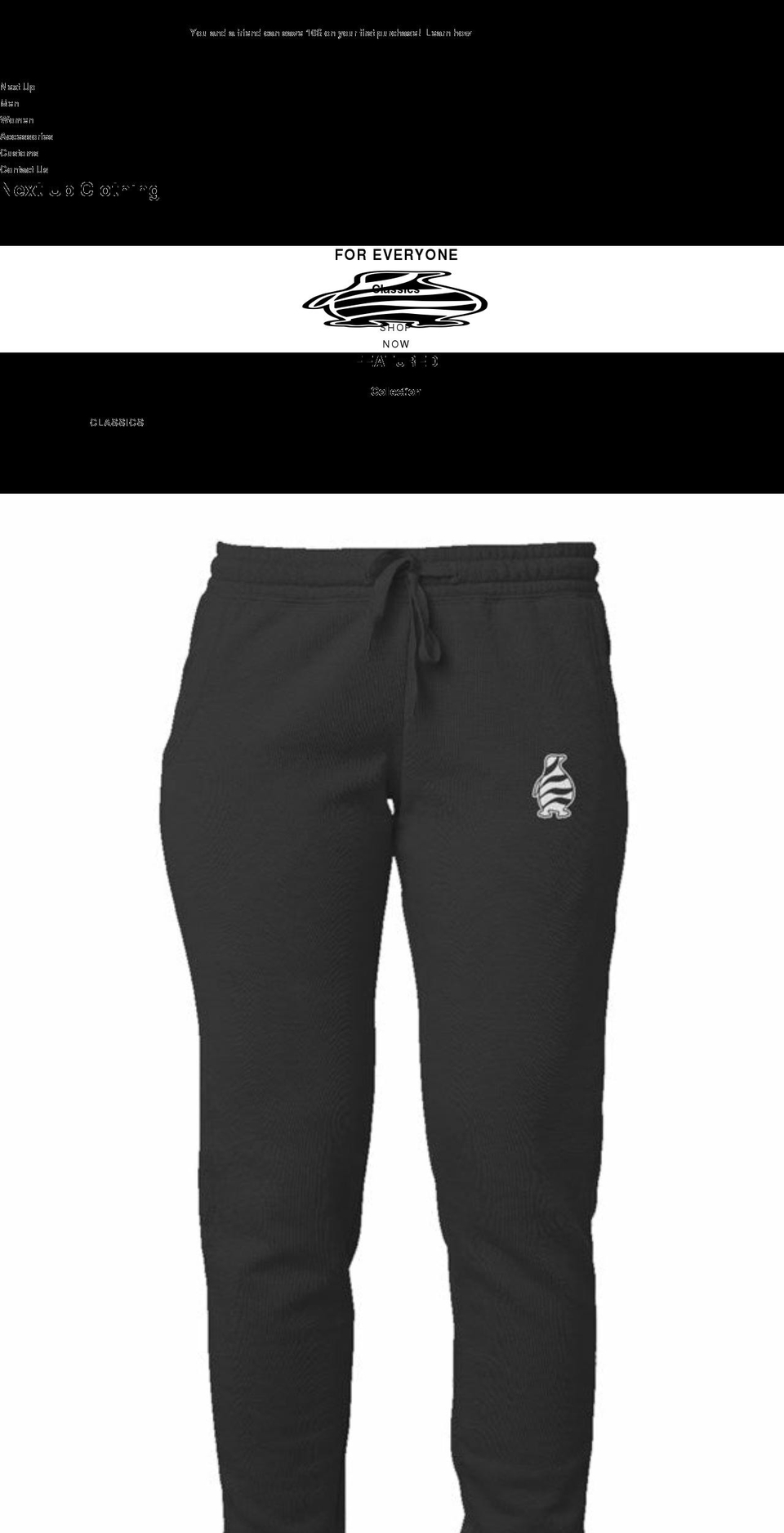nextupclothing.com shopify website screenshot
