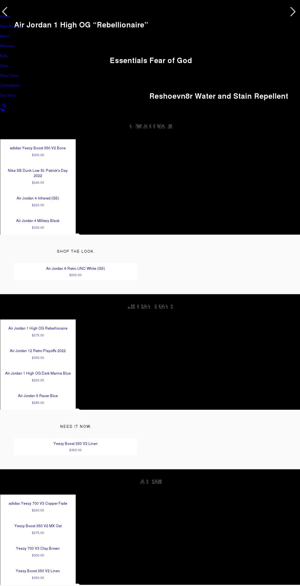 nextupkixs.com shopify website screenshot