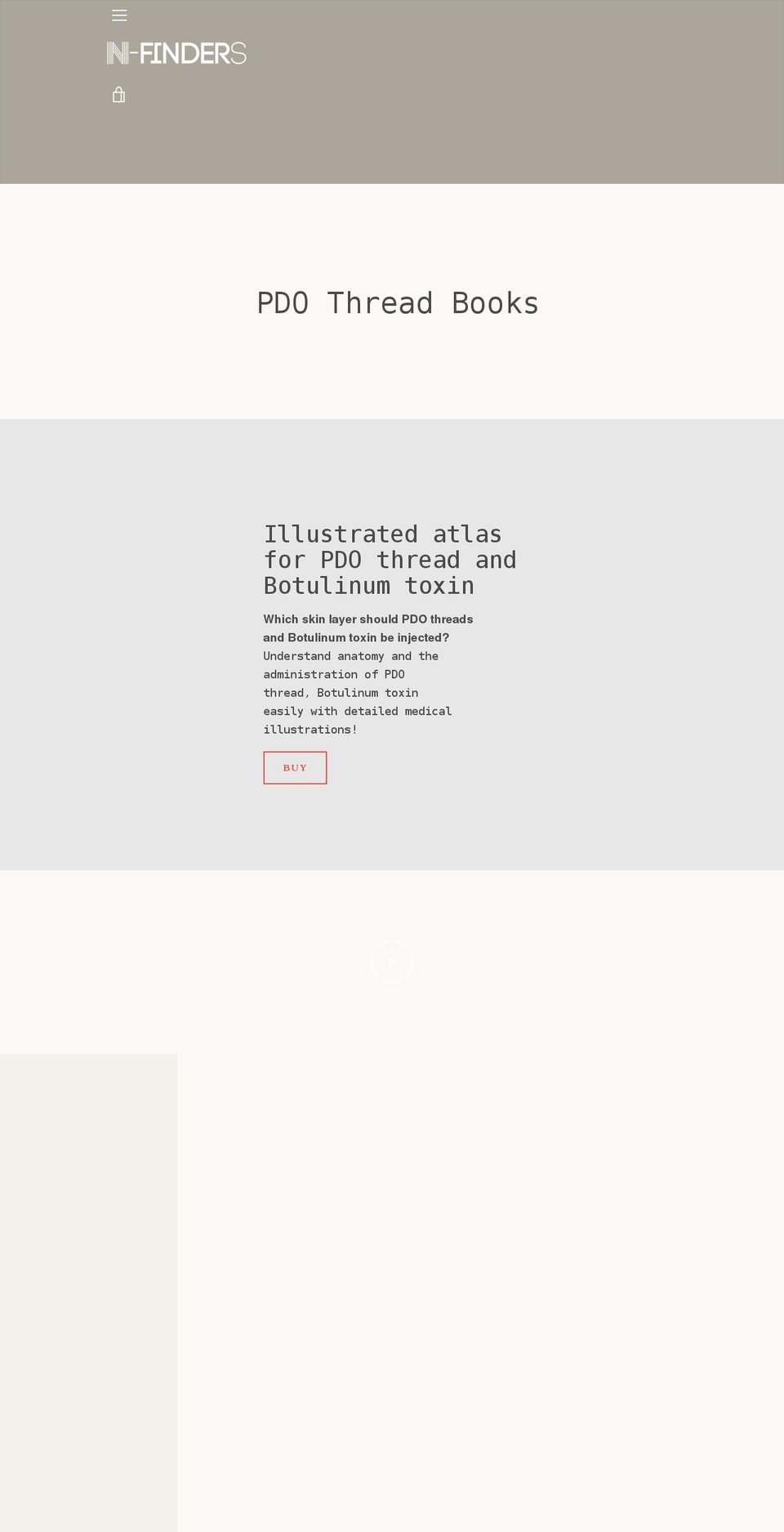 nfindersmarket.com shopify website screenshot