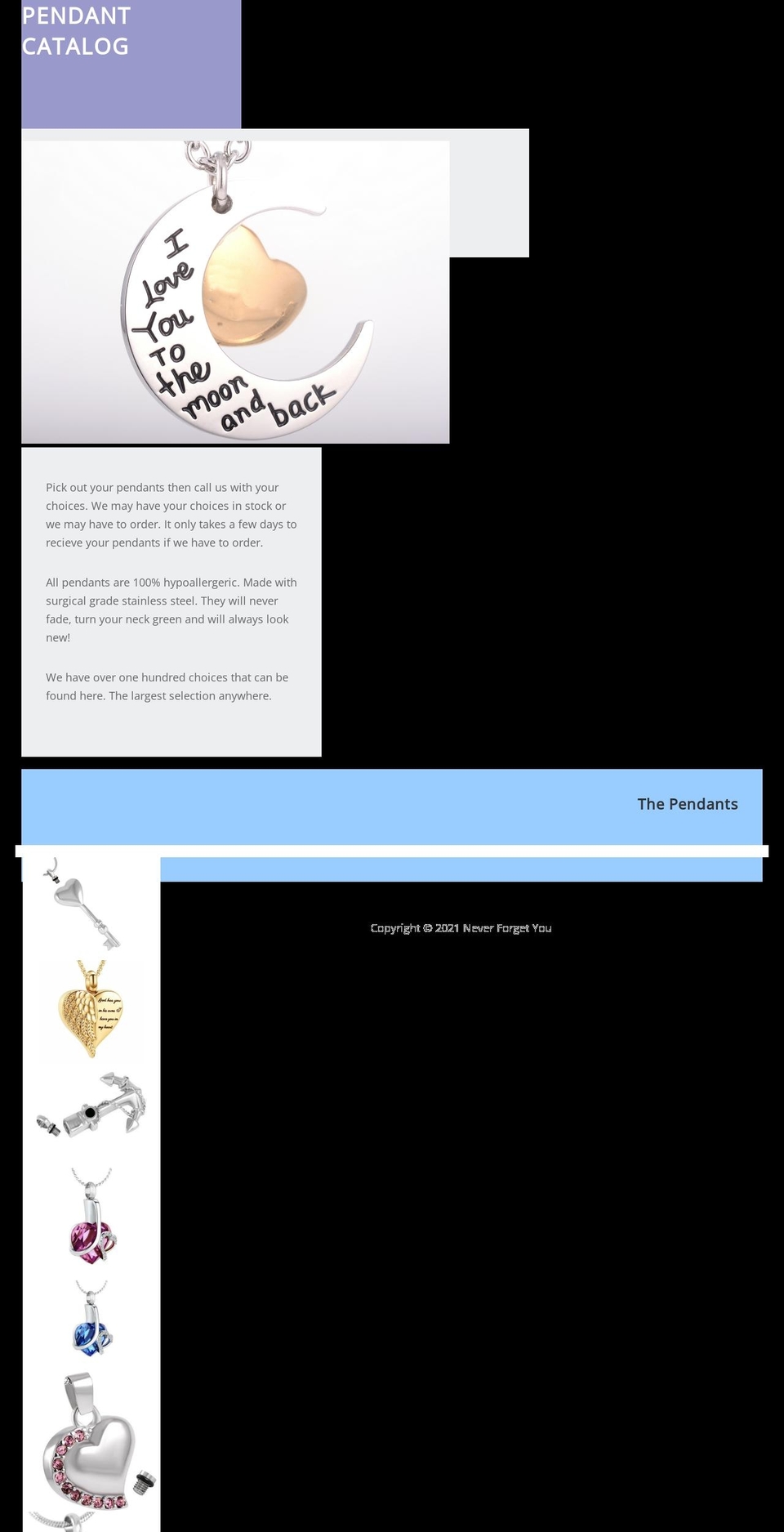 nfycatalog.com — Shopify storefront screenshot