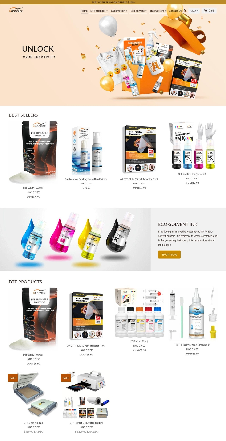 ngoodiez.com shopify website screenshot