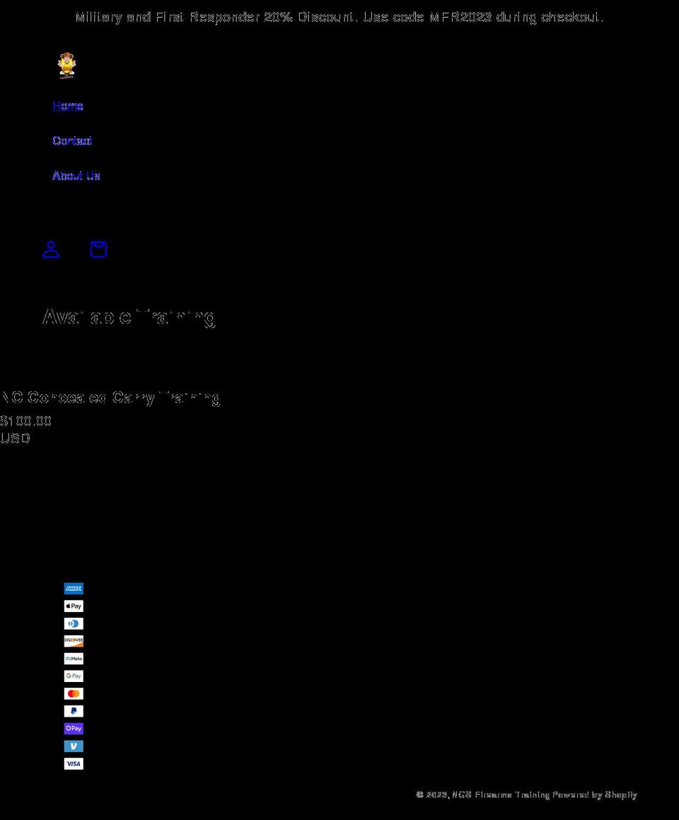 ngsft.com shopify website screenshot