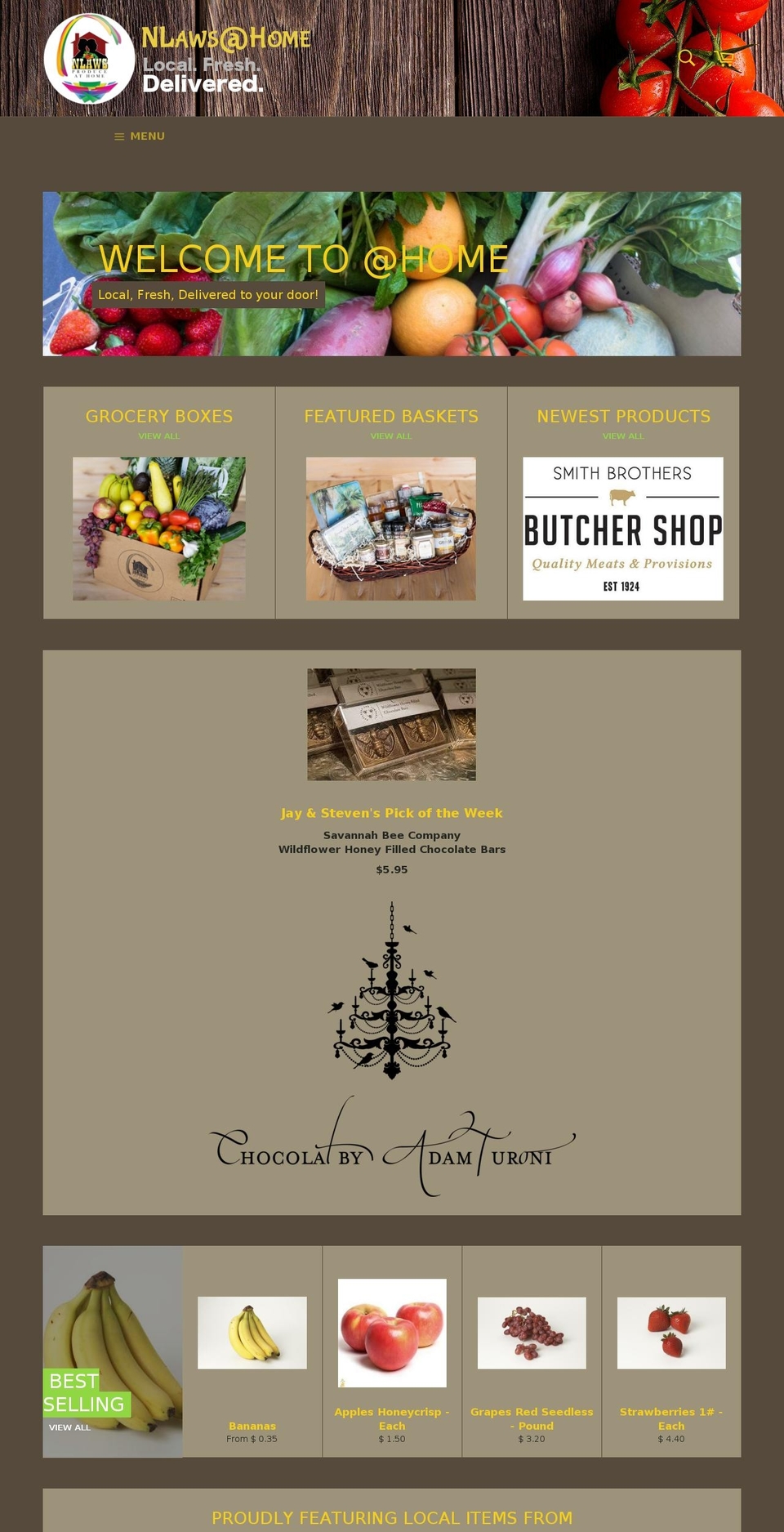 TMEX\/Phase 1 Final Shopify theme site example nhomeproduce.com