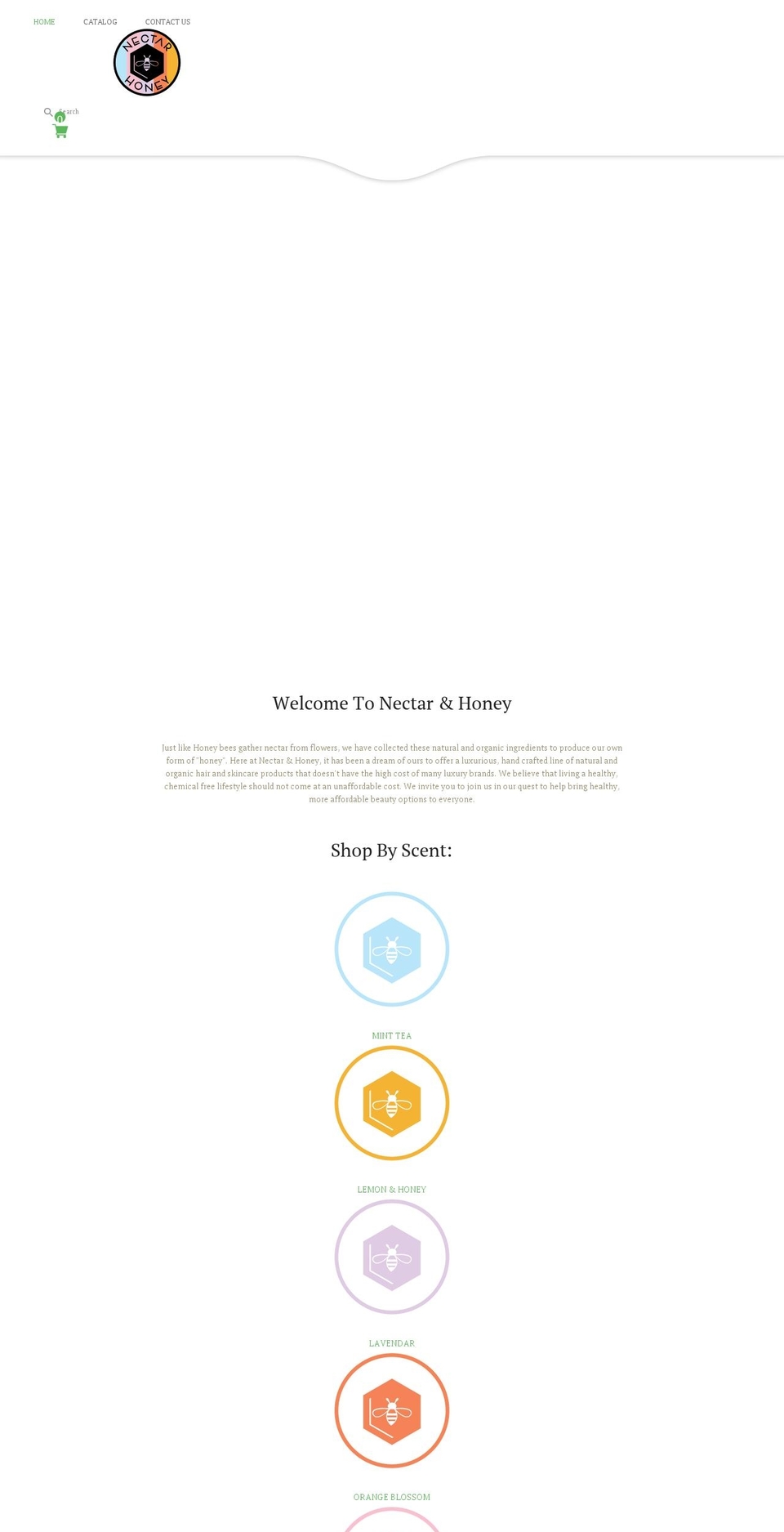 nhorganicbeauty.com — Shopify storefront screenshot