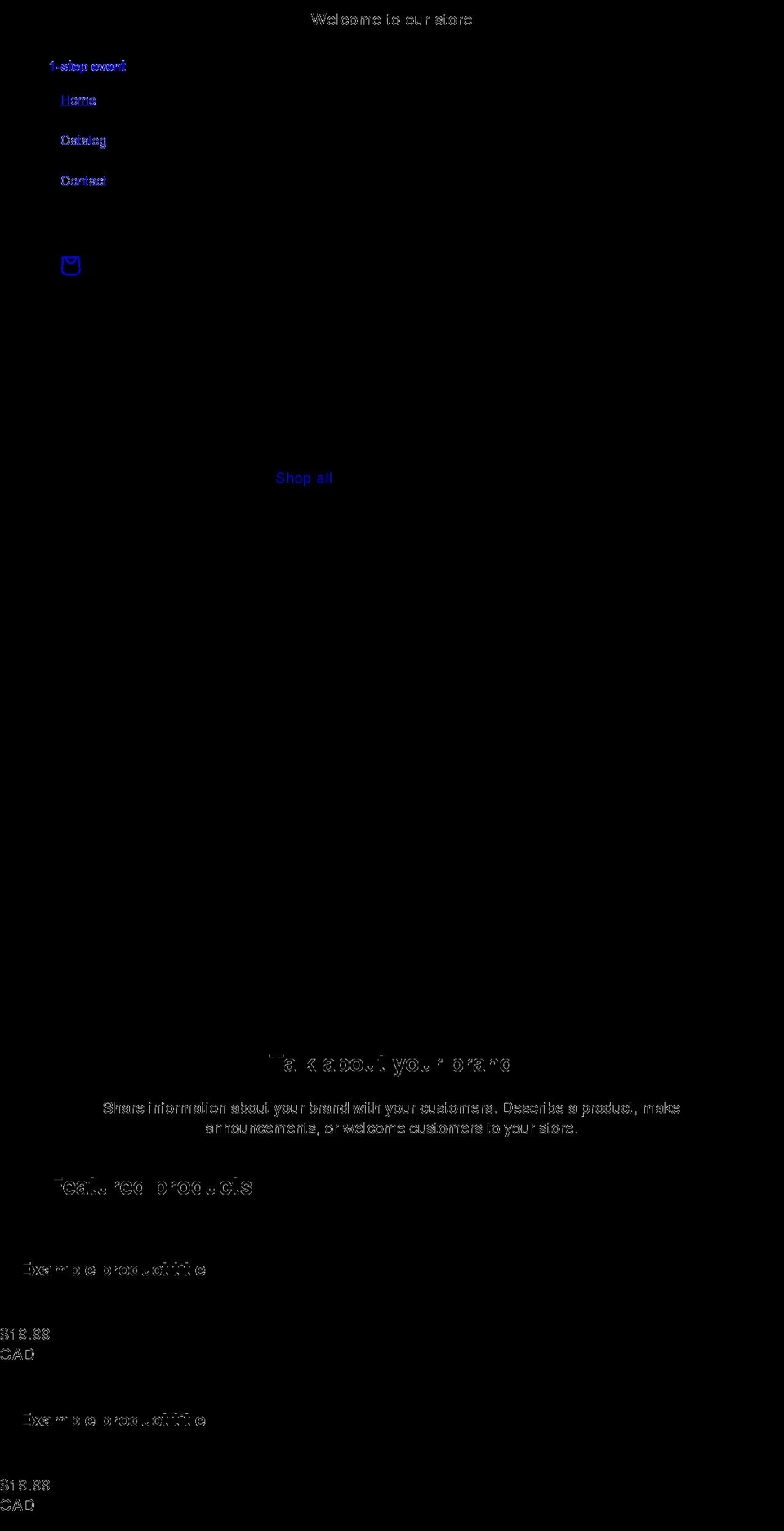 niagarashops.com shopify website screenshot