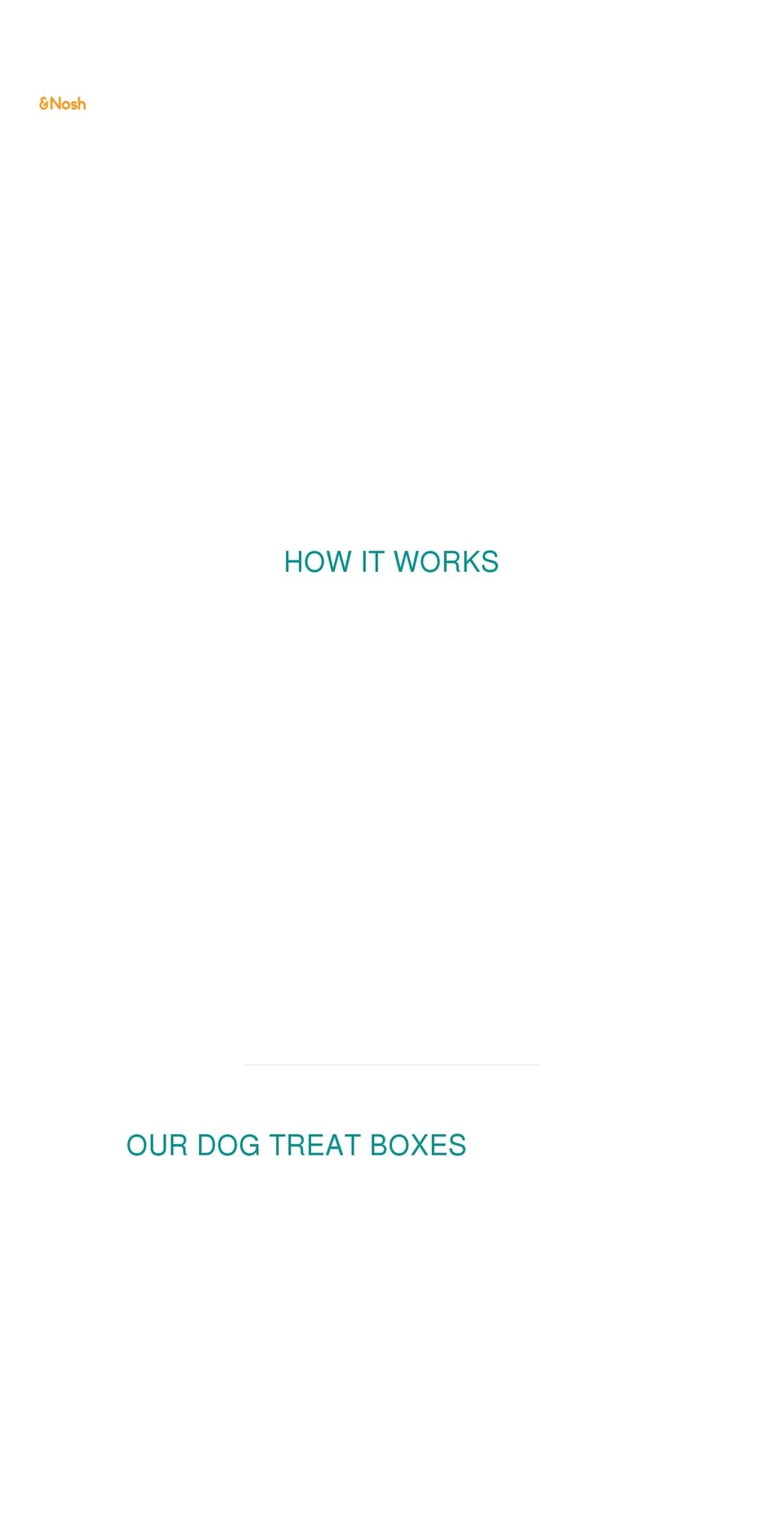 nibbleandnosh.co.uk shopify website screenshot