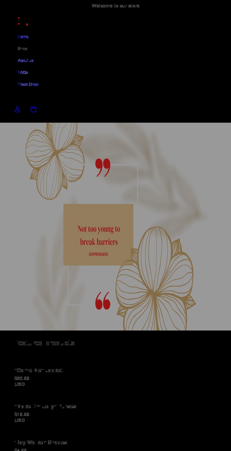 nicandniyas.com shopify website screenshot