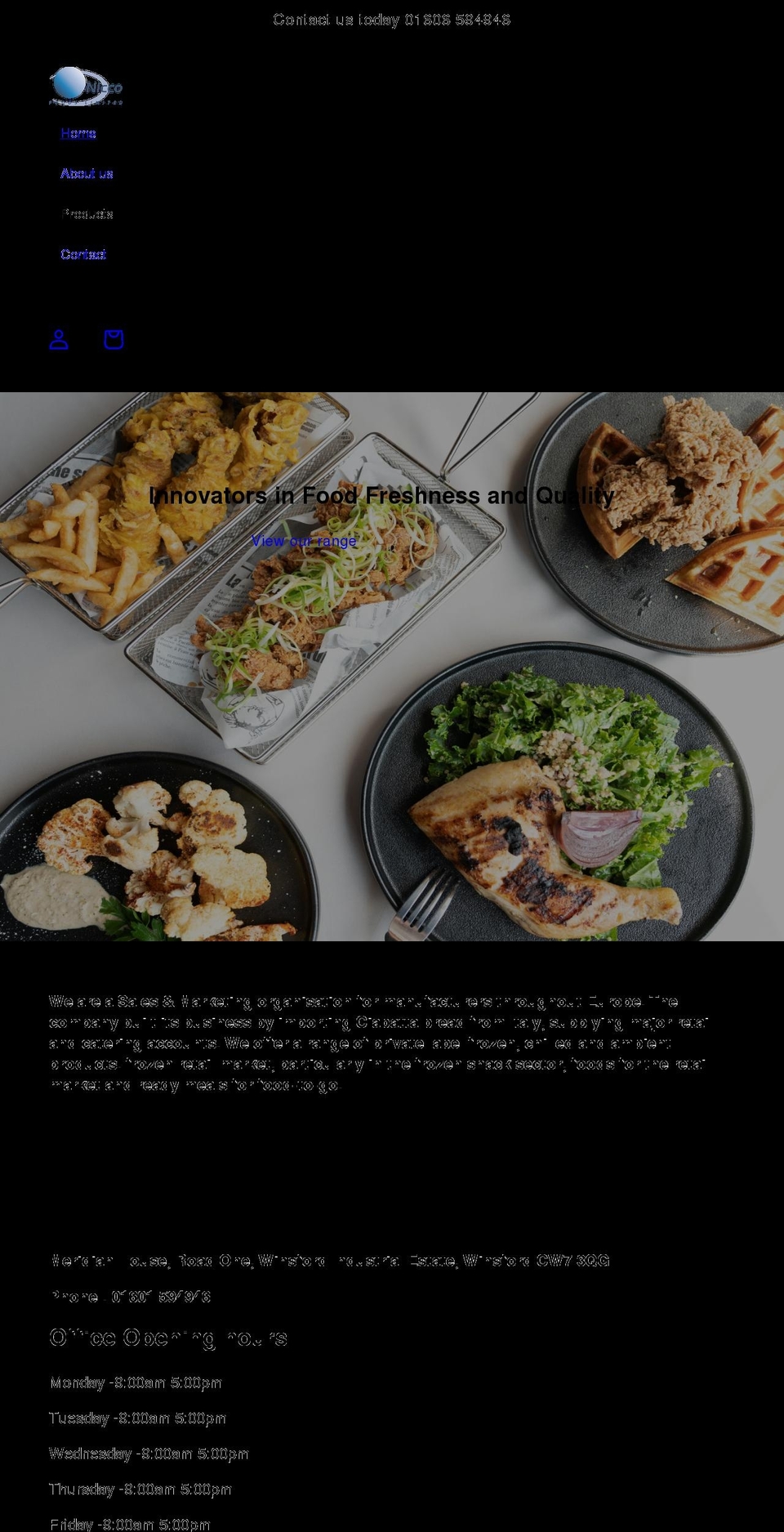 niccofoods.com shopify website screenshot