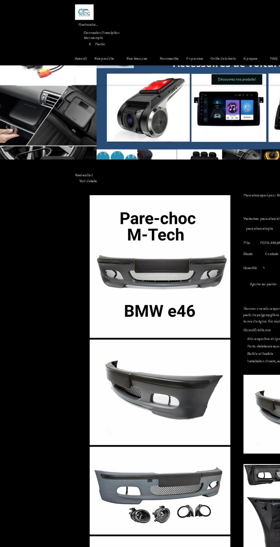 nice-autoparts.com — Shopify store in 