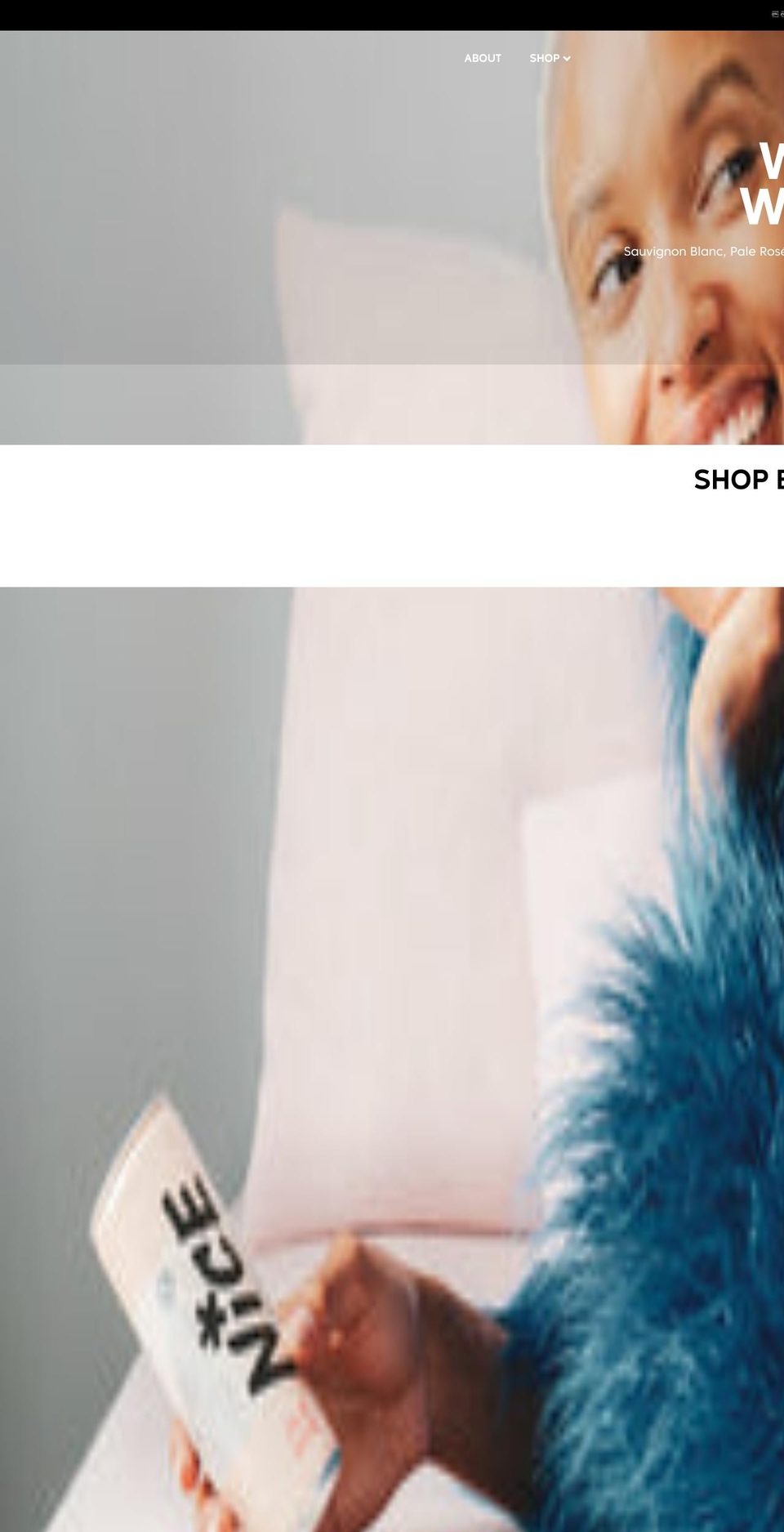 nice-drinks.co.uk shopify website screenshot