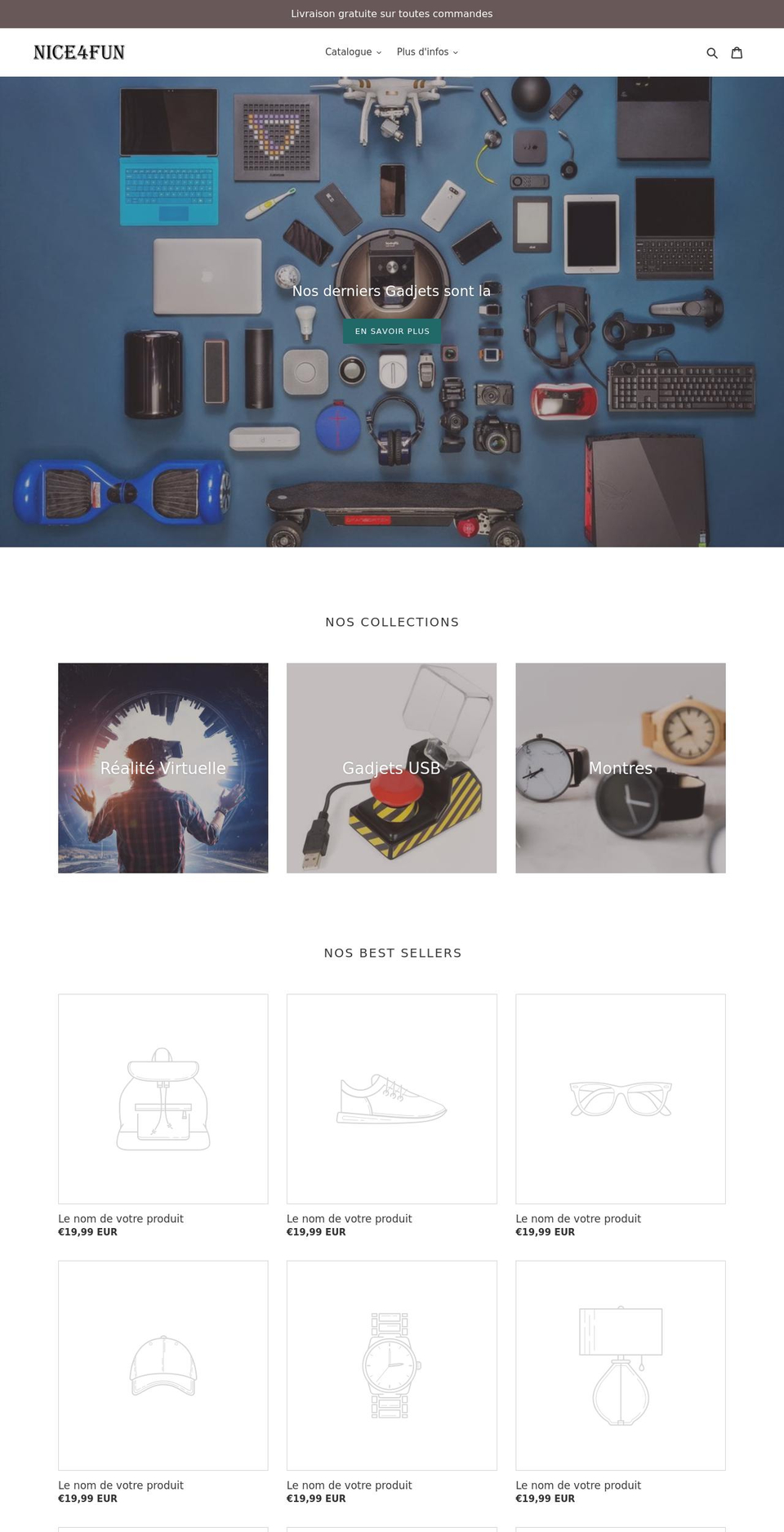 nice4fun.com shopify website screenshot