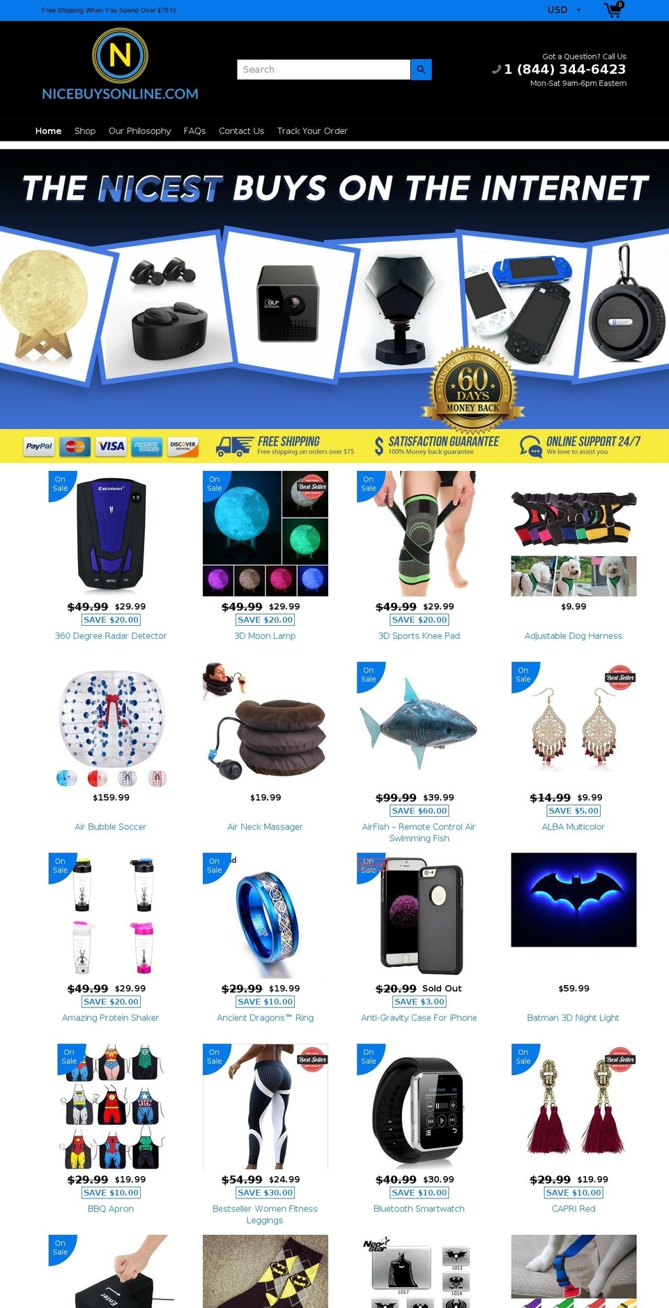 nicebuysonline.com shopify website screenshot