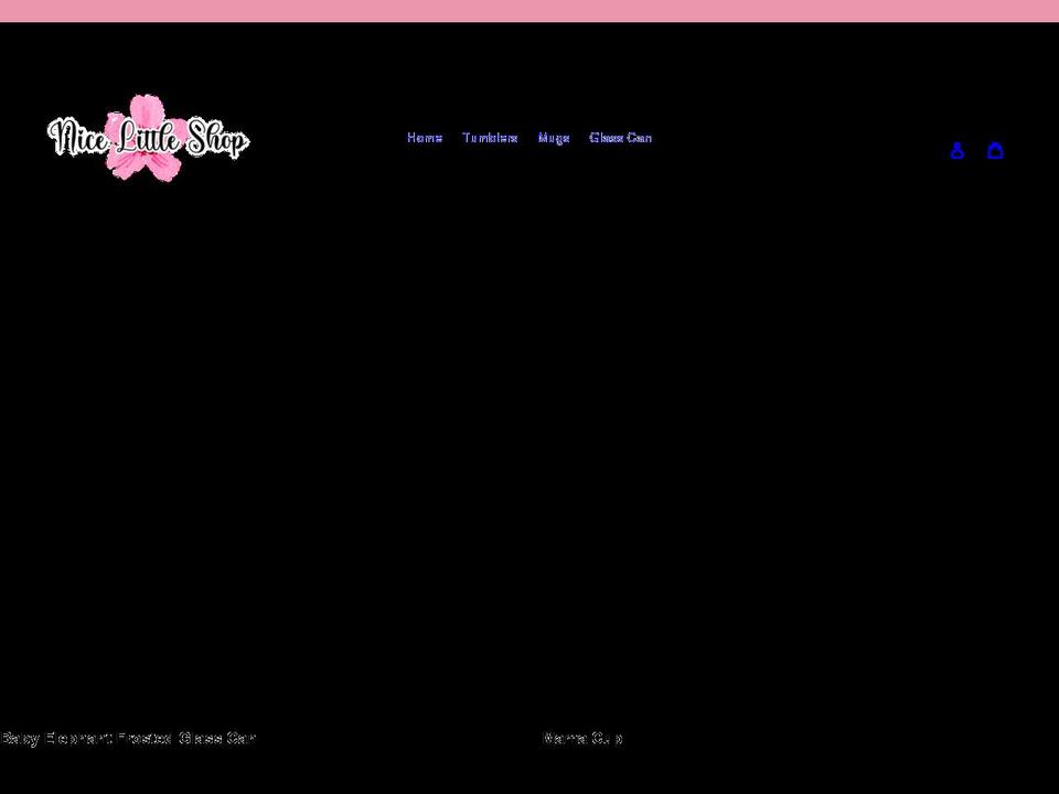 nicelittleshop.com shopify website screenshot