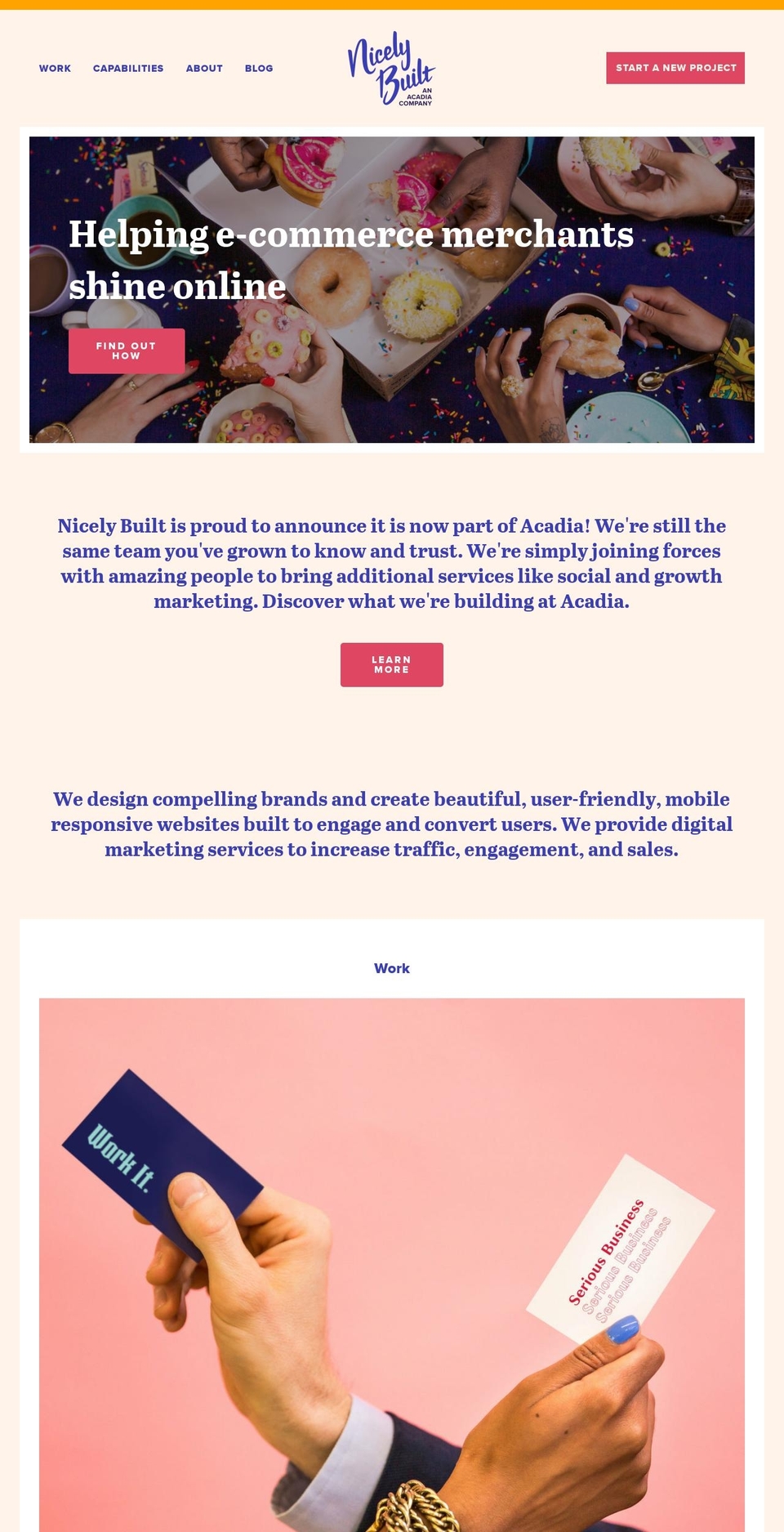 nicelybuilt.com shopify website screenshot