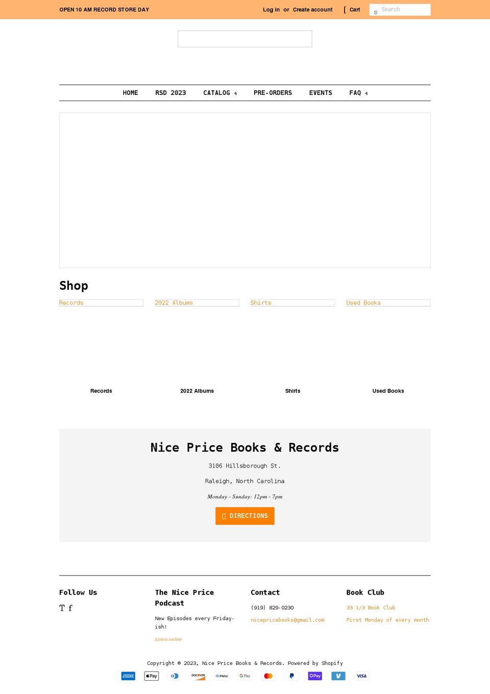 nicepriceboo.com shopify website screenshot