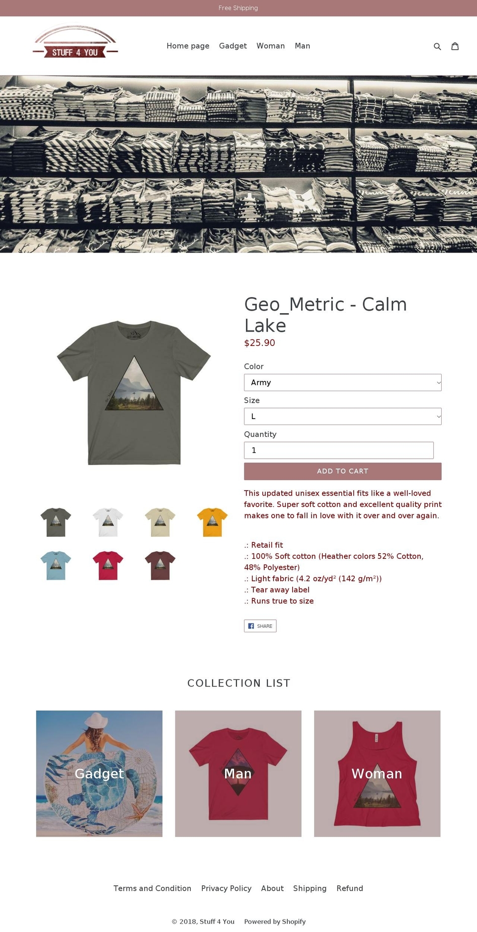 nicestuff4you.com — Shopify storefront screenshot
