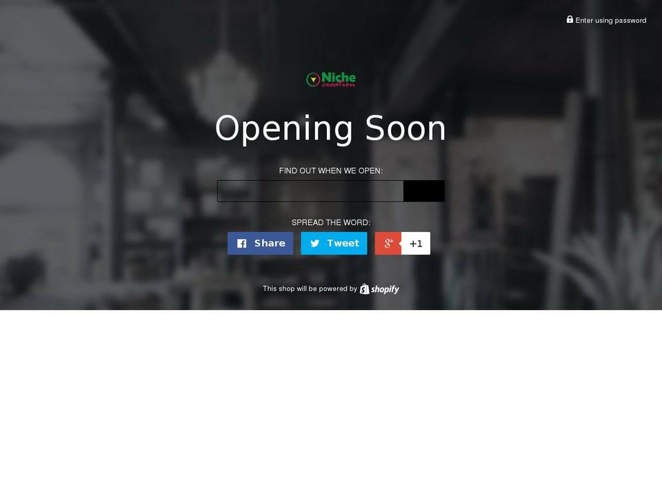 nichecreation.com shopify website screenshot