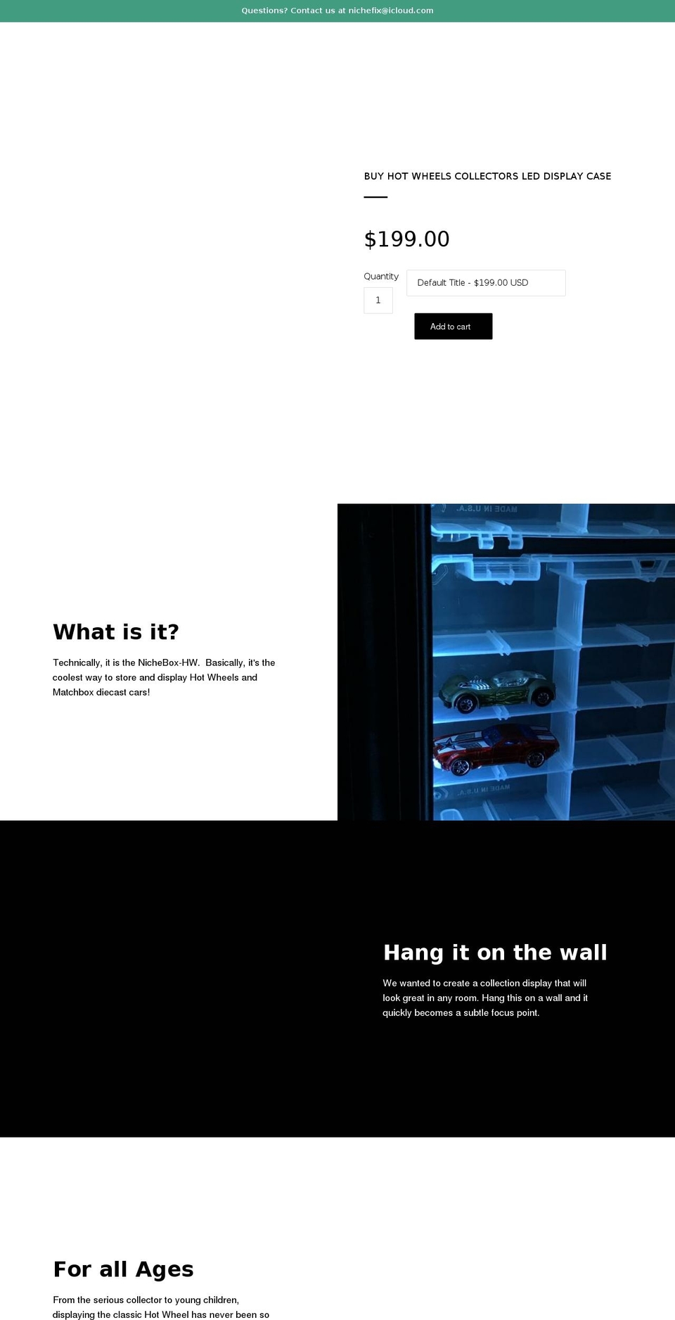 nichefixstore.com — Shopify storefront screenshot
