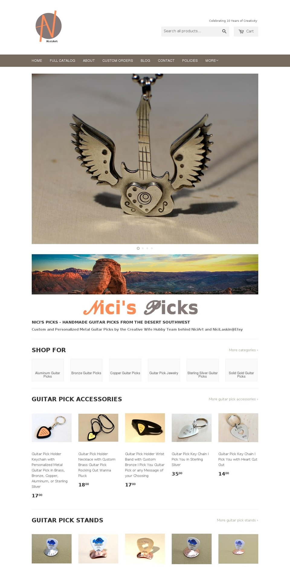 nicispicks.com shopify website screenshot