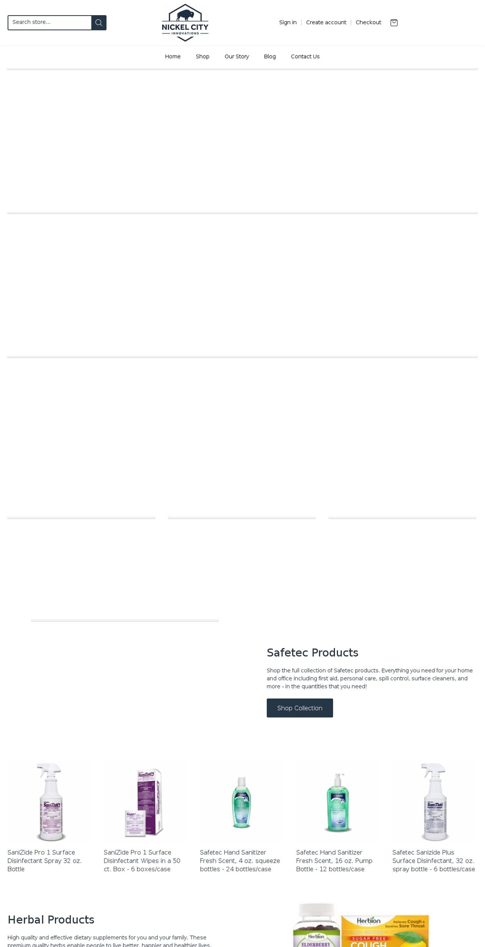 nickelcityinnovations.com shopify website screenshot