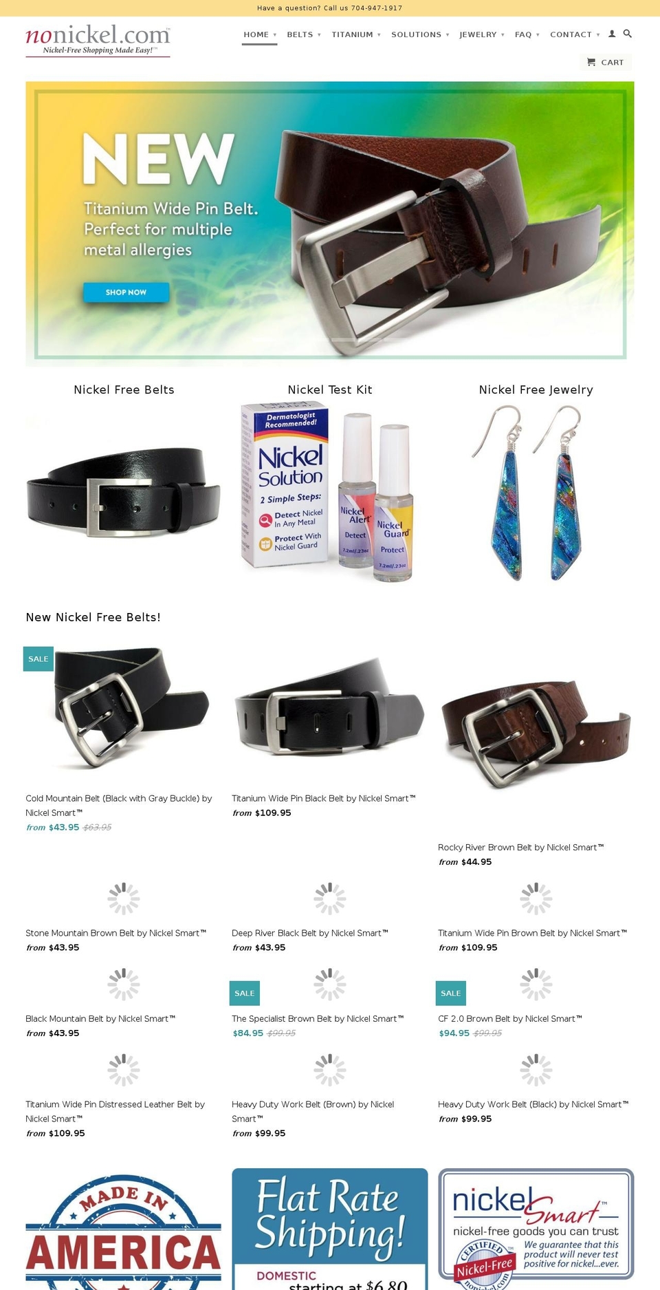 nickelsafe.com shopify website screenshot