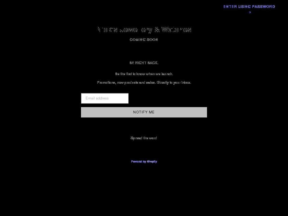 Final Version Shopify theme site example nicksjewellery.com