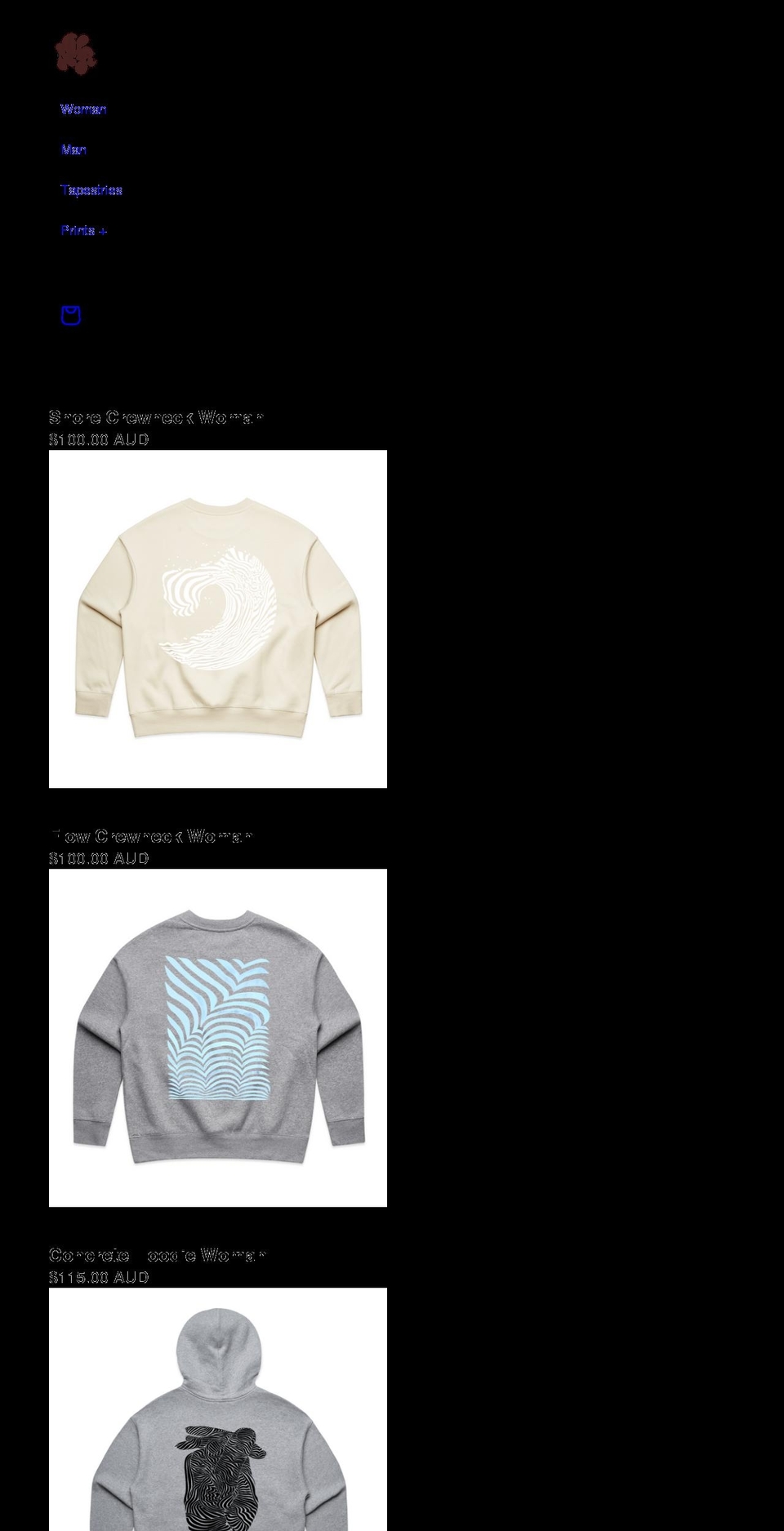 nicolamarierough.com shopify website screenshot