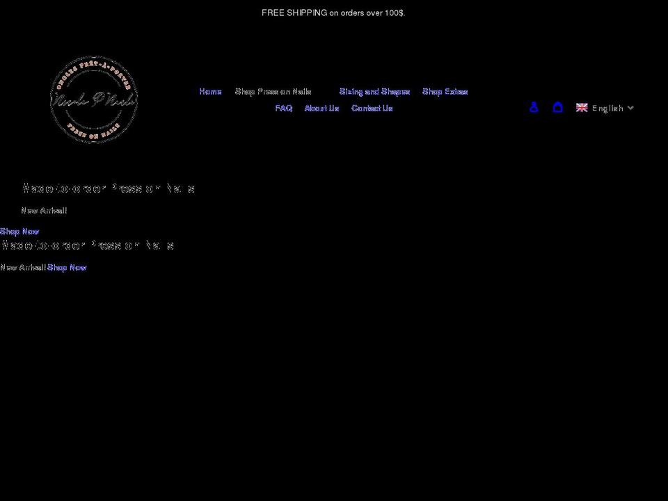 nicolepnails.com shopify website screenshot