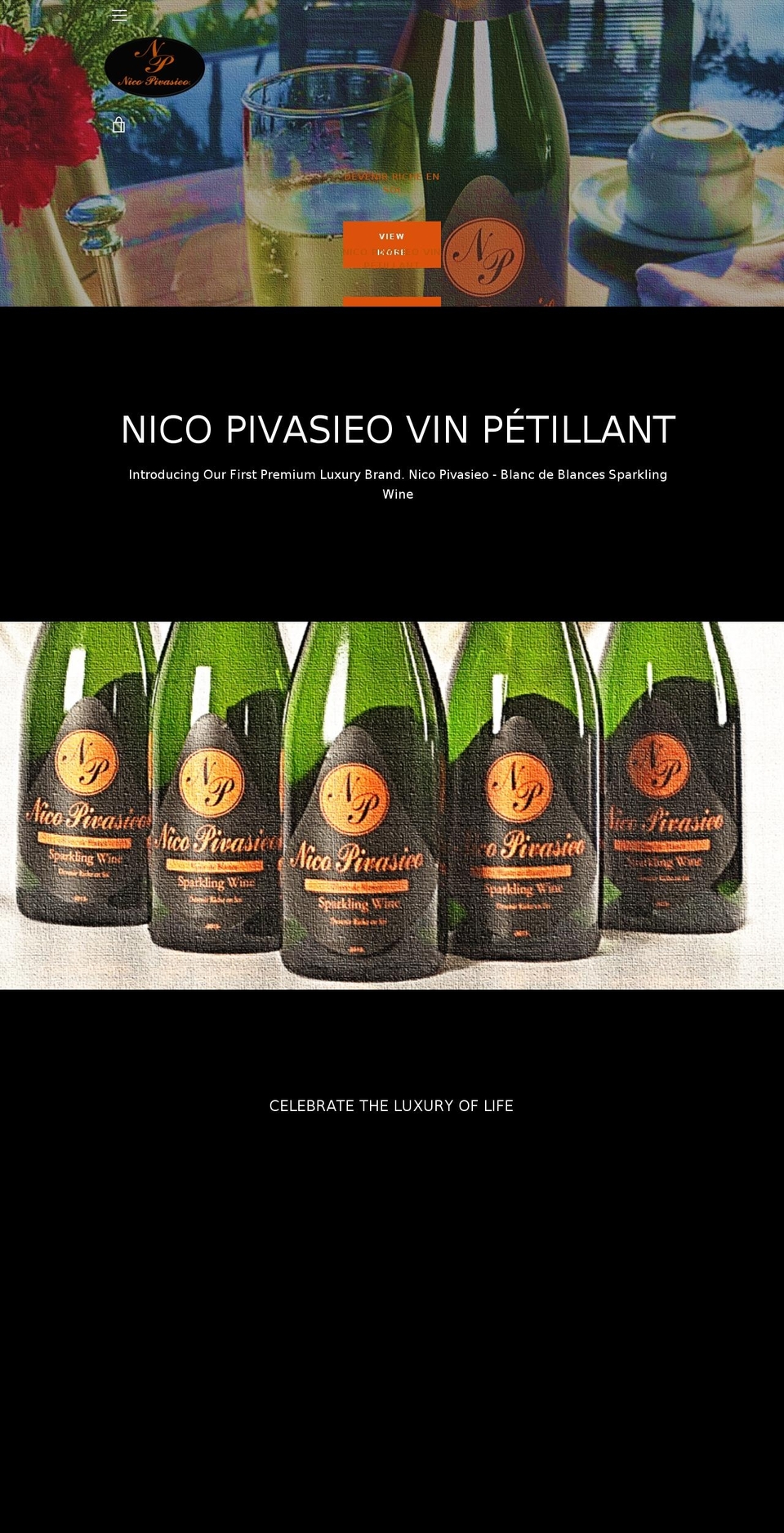 nicopivasieo.com — Shopify storefront screenshot