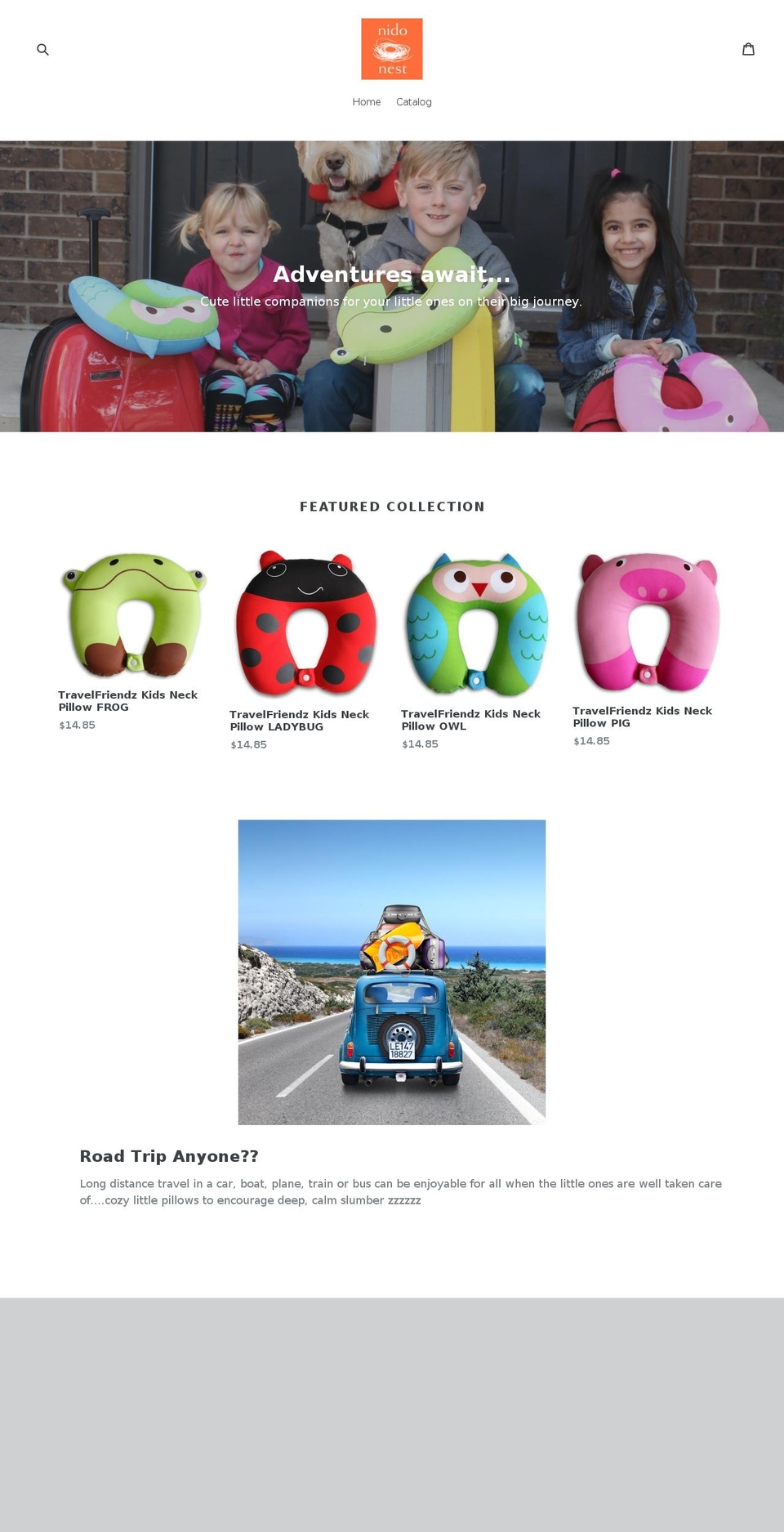 nidonest.com — Shopify storefront screenshot