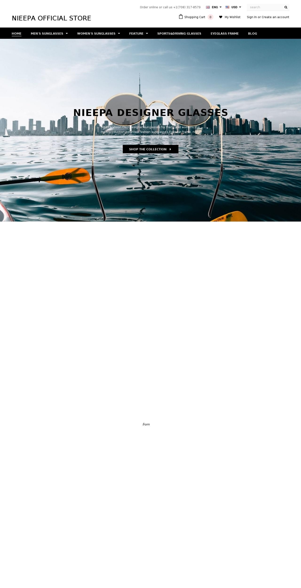 nieepa.com shopify website screenshot