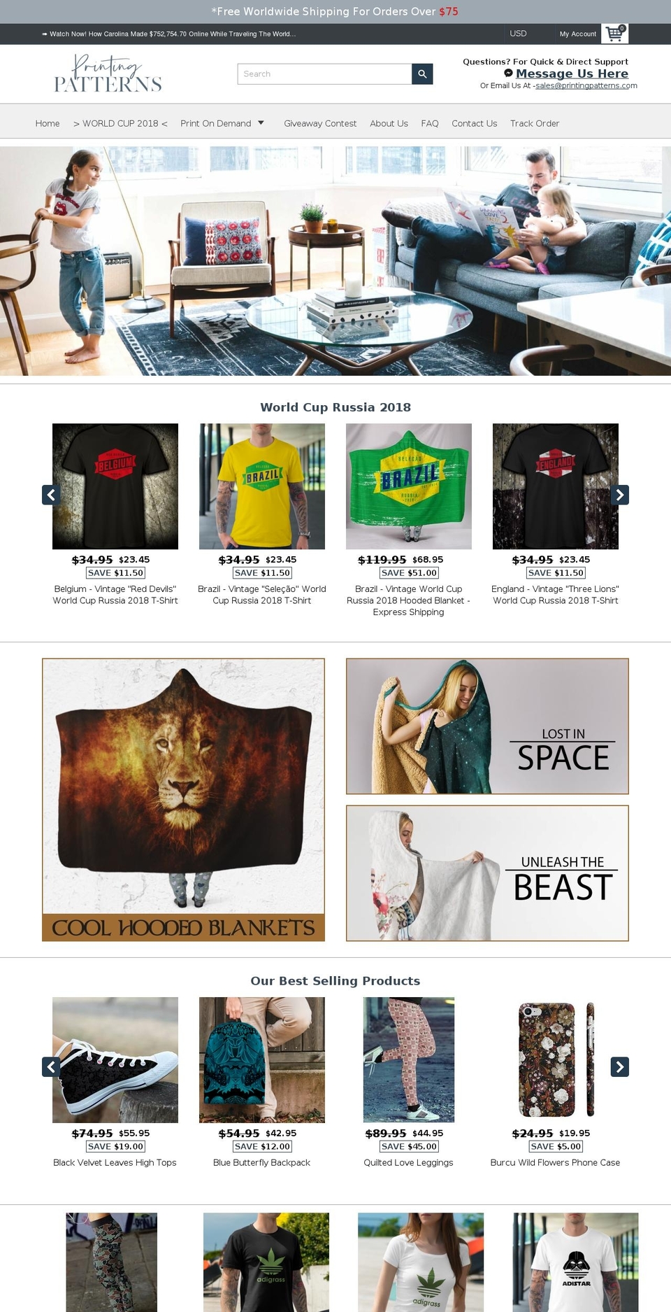 niftycoolstuff.com — Shopify storefront screenshot