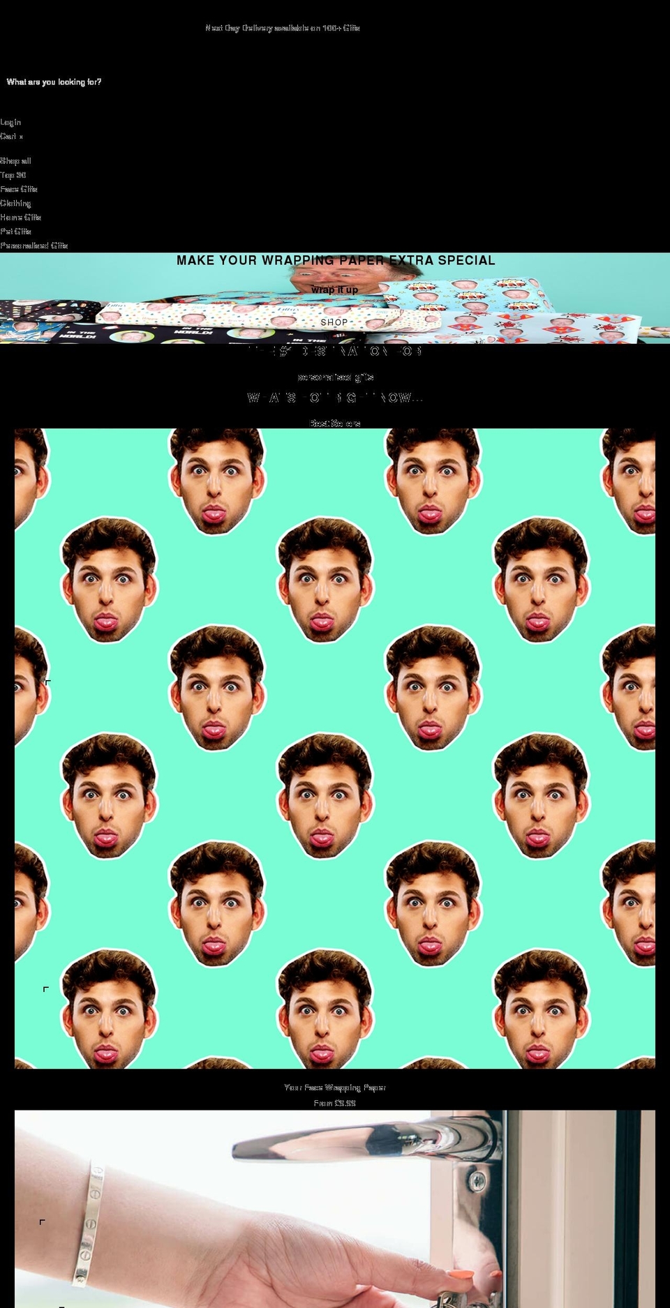 niftygifty.com shopify website screenshot