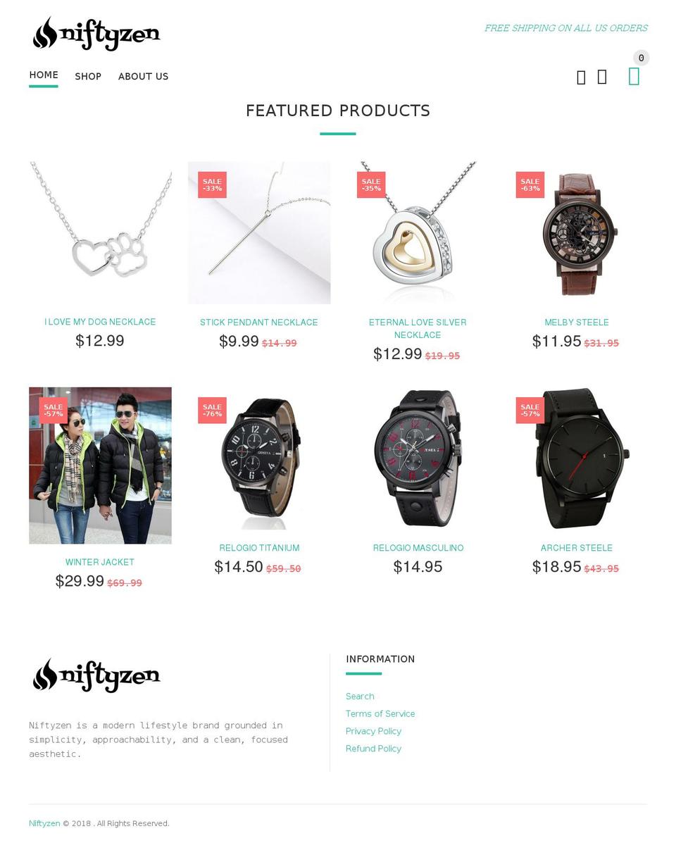 yourstore-v2-1-5 Shopify theme site example niftyzen.com