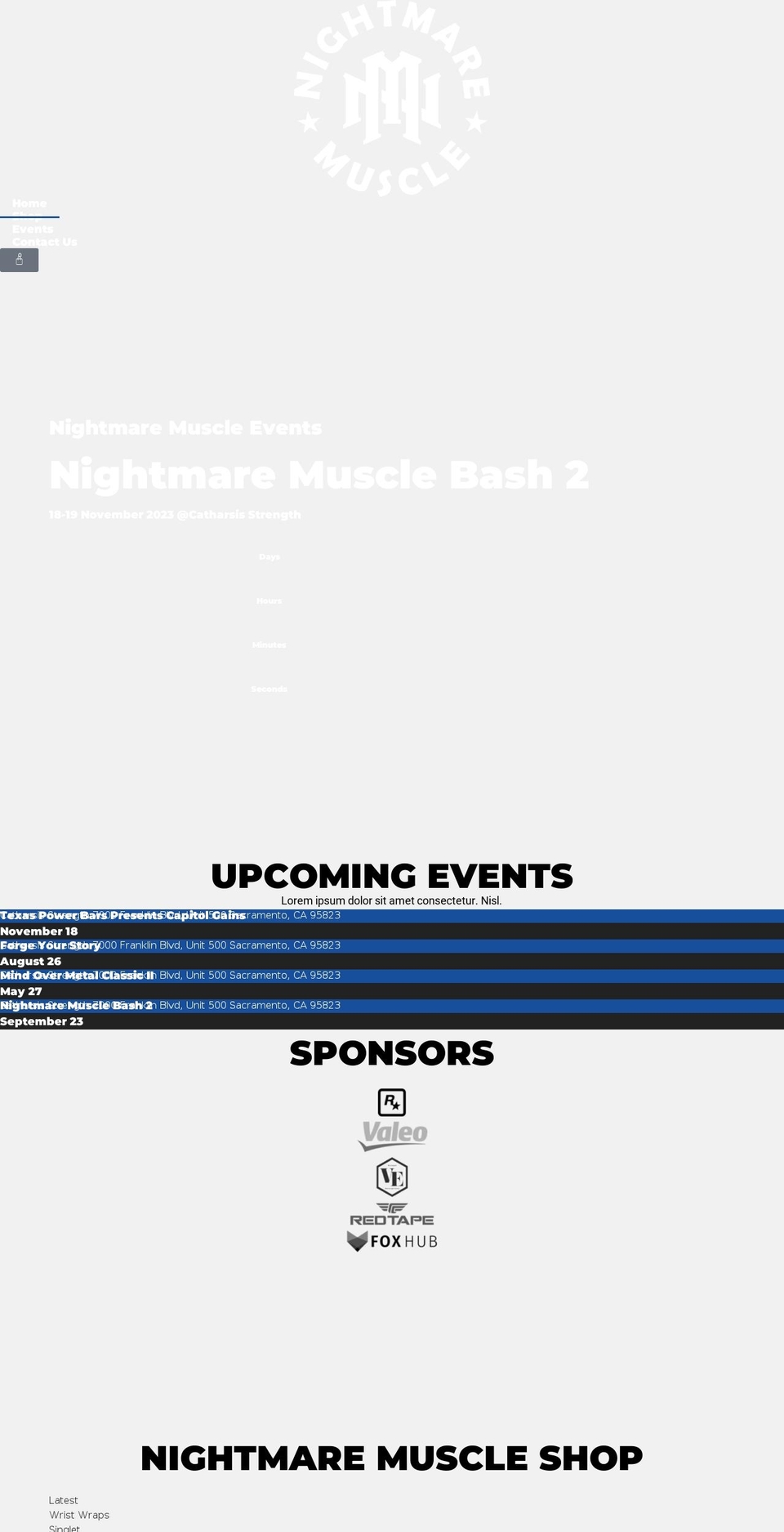 Update Shopify theme site example nightmaremuscle.com